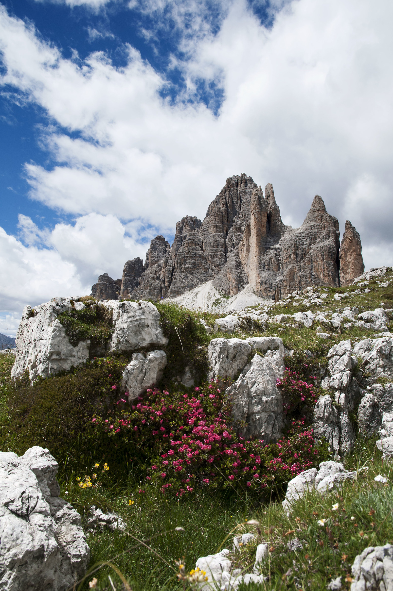 Three peaks of Lavaredo