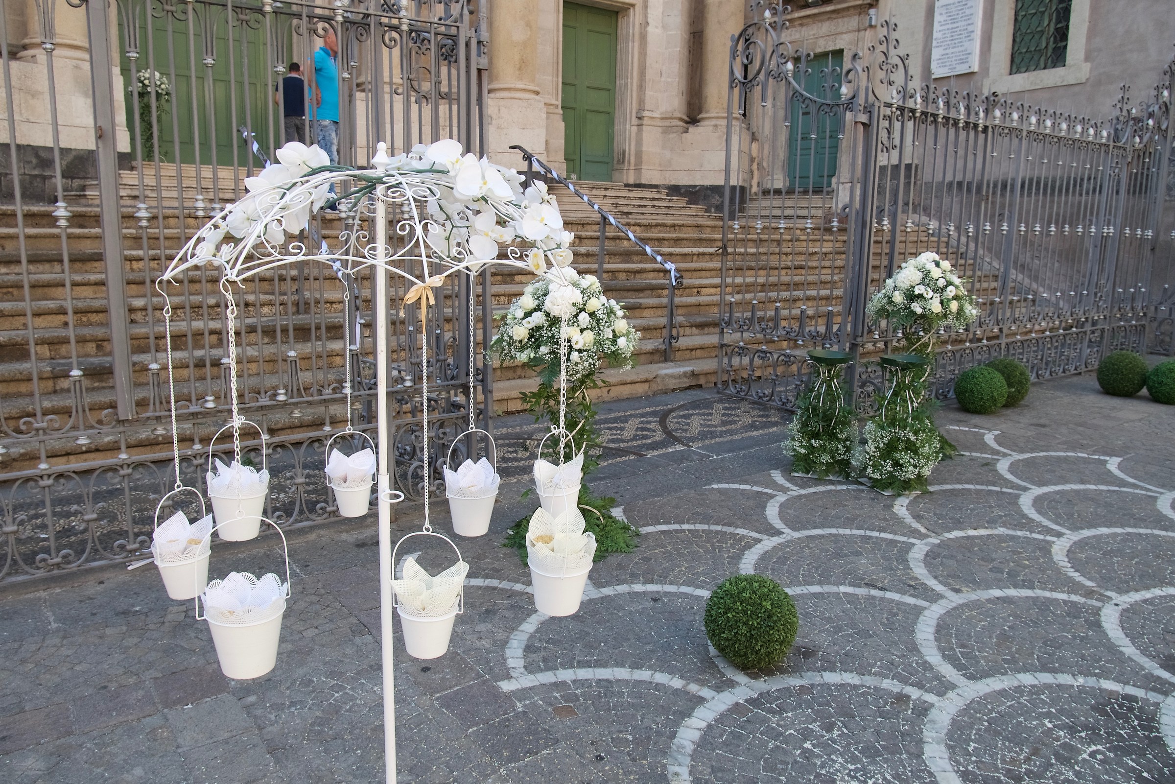 Waiting for the wedding