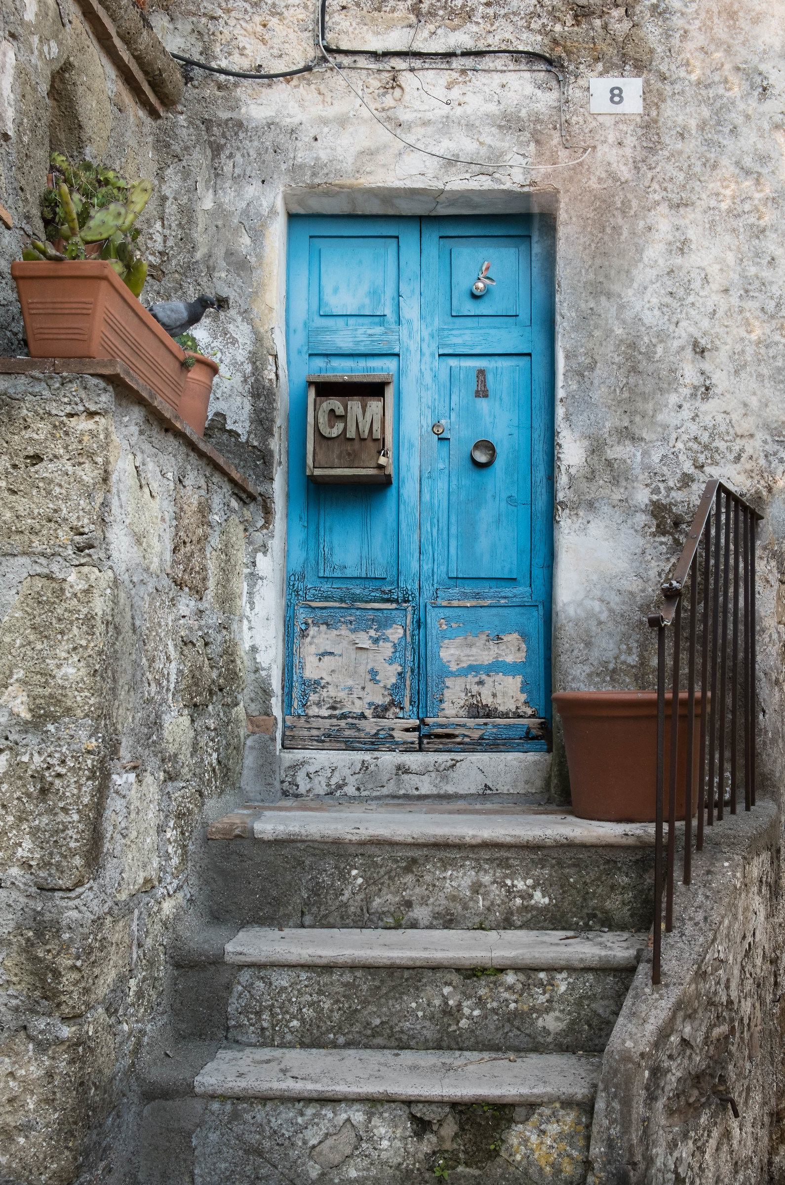 Calcata's door