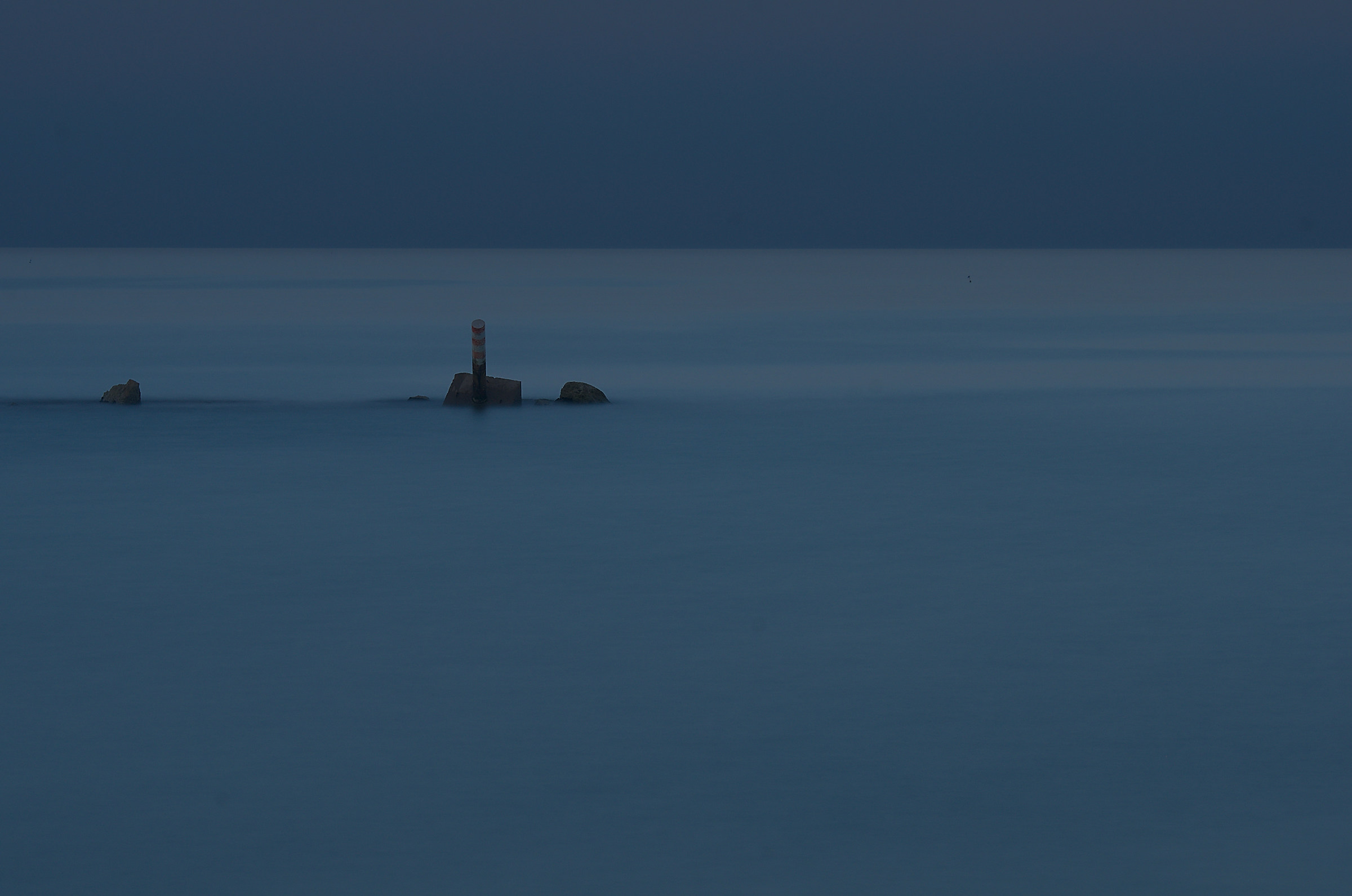 Almost night at san vito