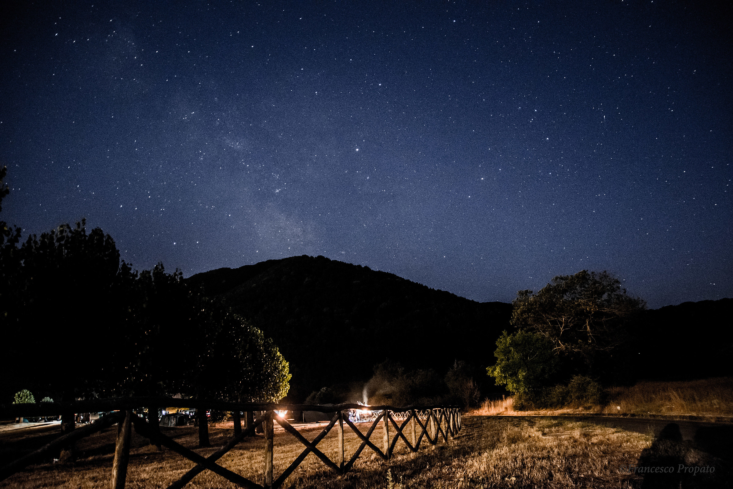 Milk Way all'orizzonte