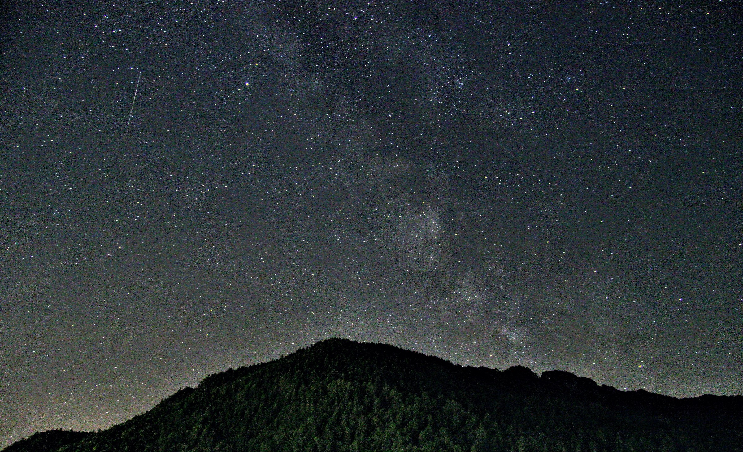 The first ever milky way