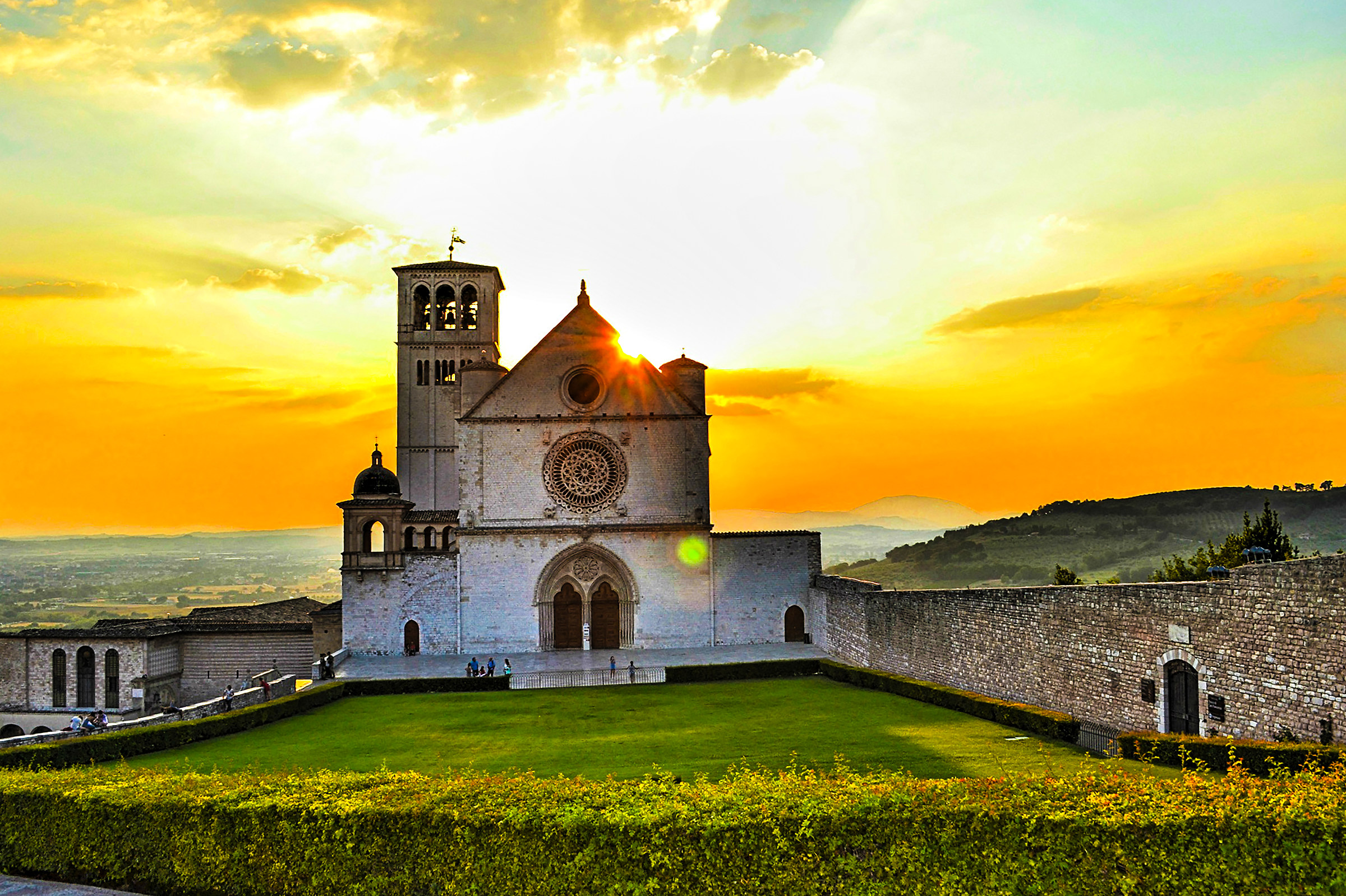 Sunset on the Basilica