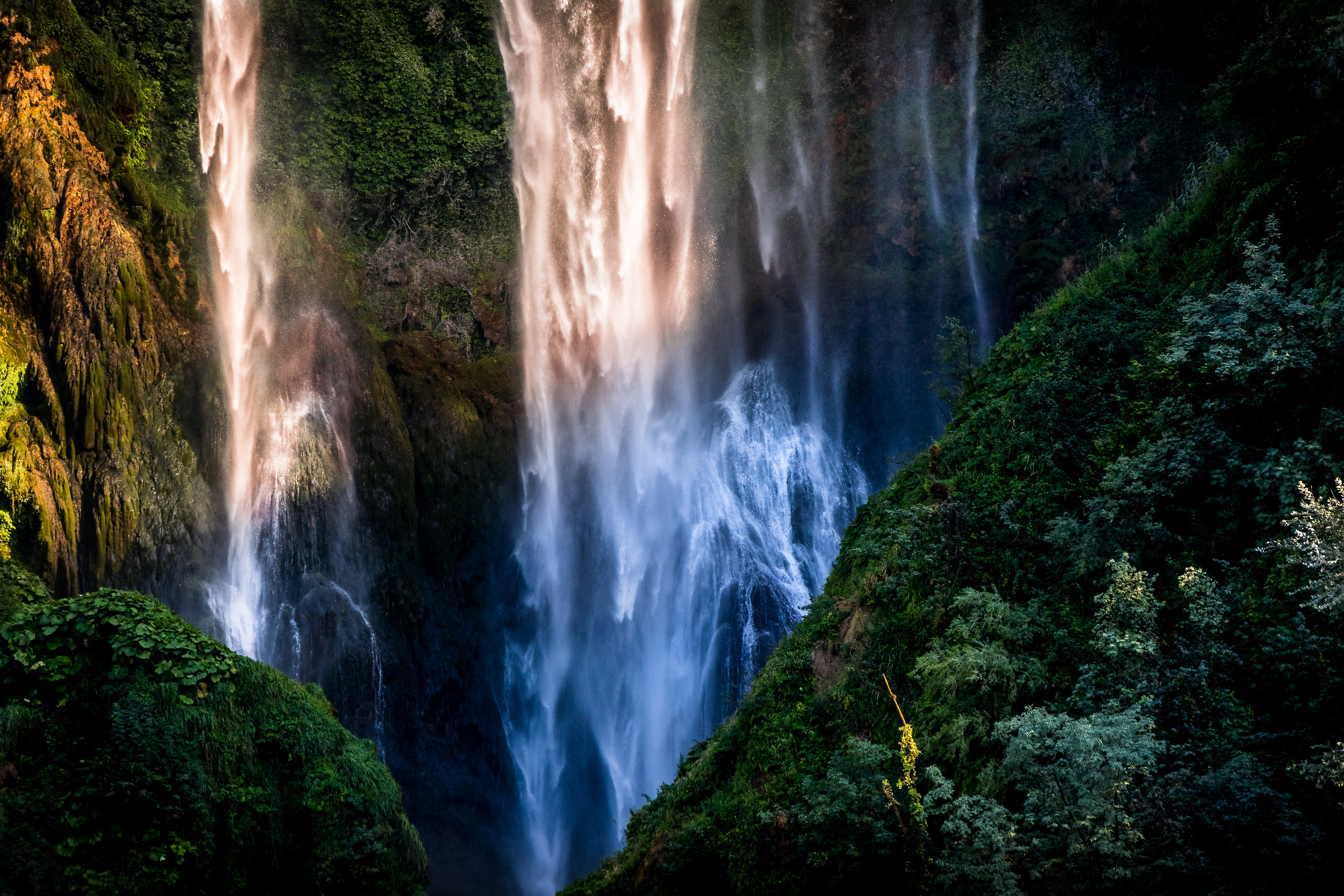 Sunset at Marmore Falls