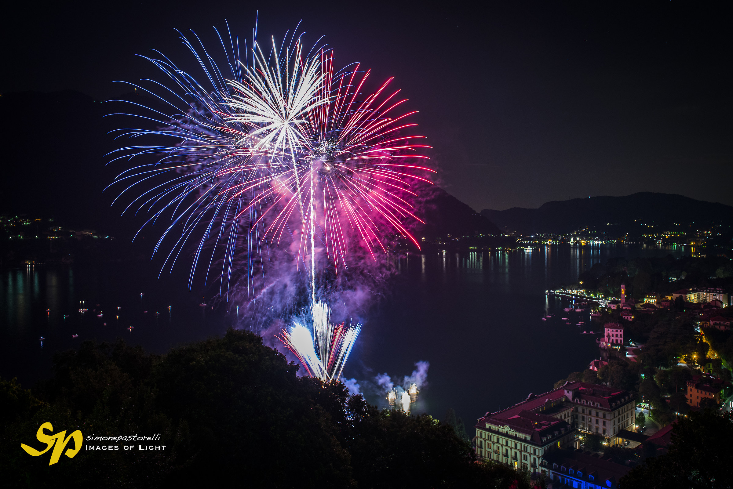 Fuochi Villa d'Este - Lake Como - July 14, 1789