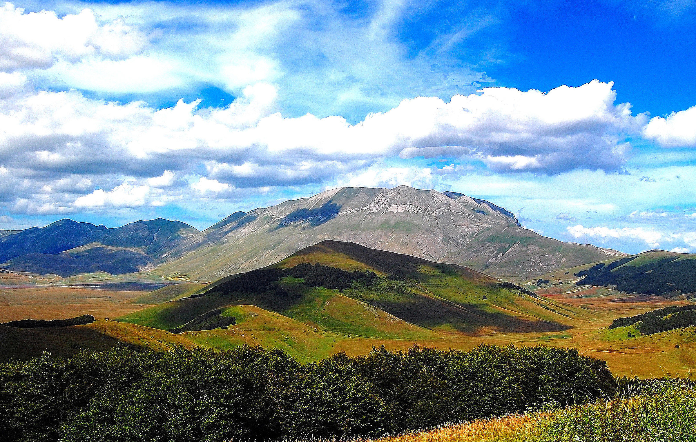 Monte Vettore (Sibillini): the wounded giant.