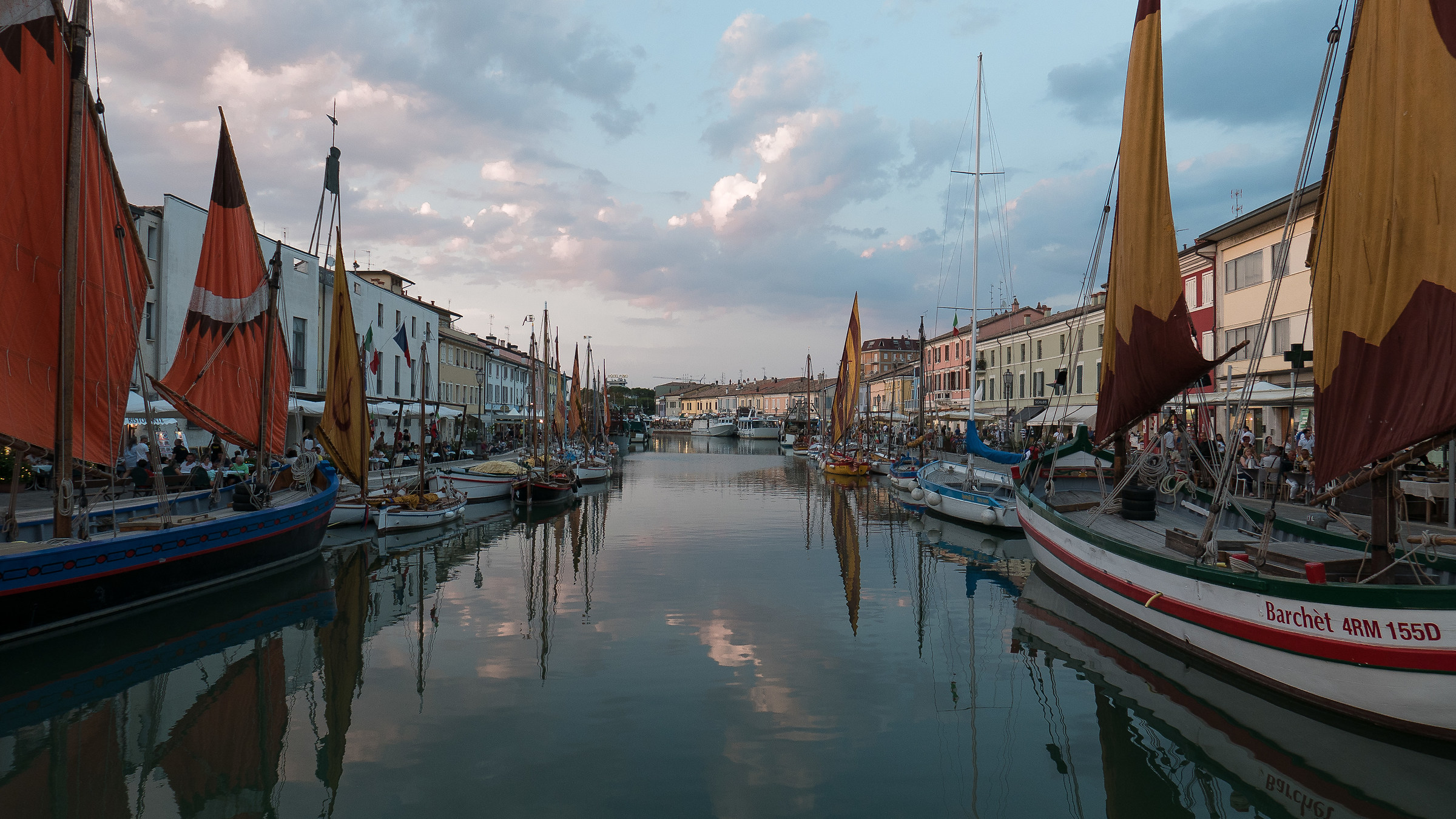 Cesenatico , il canale