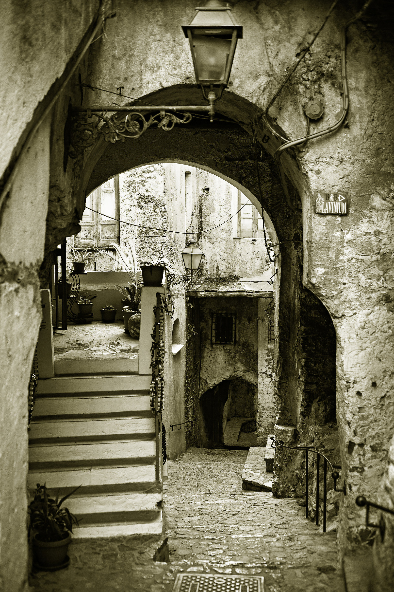 Stairs in Scalea ...