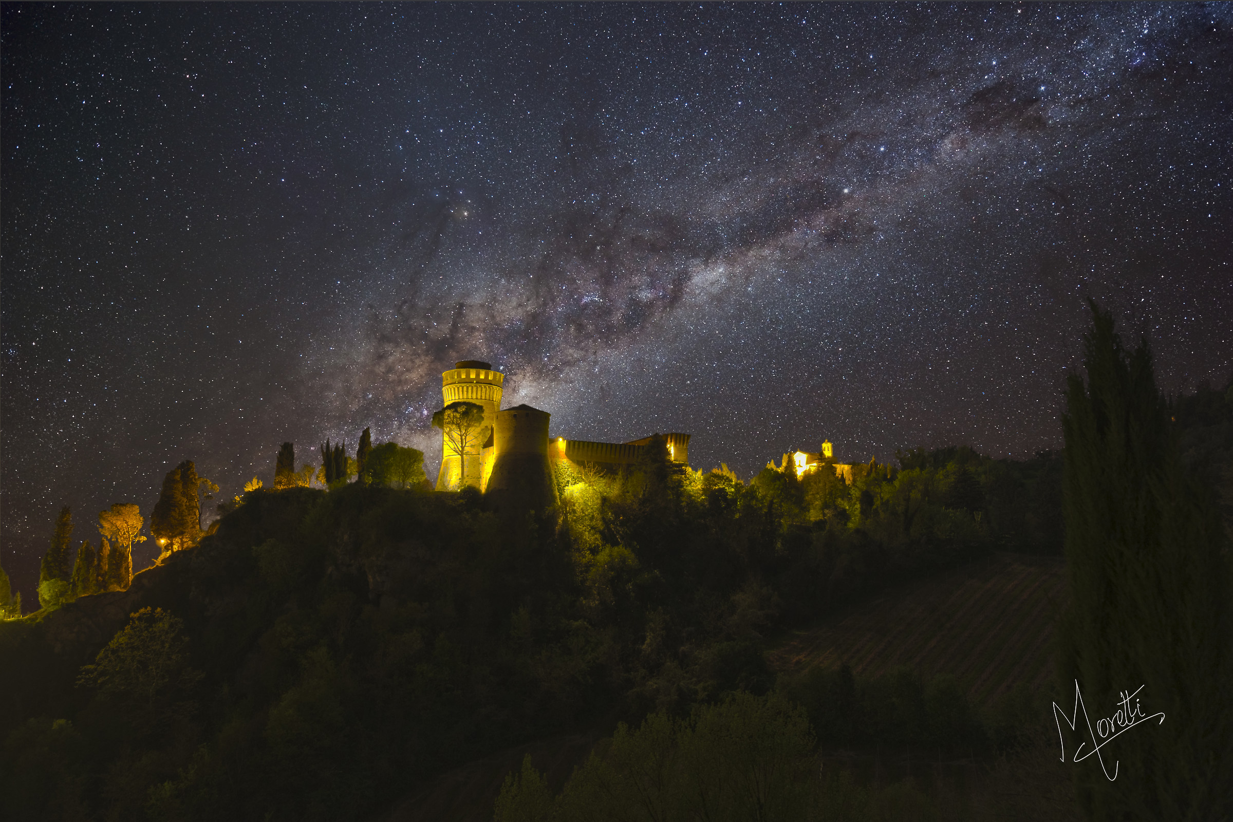 Brisighella e via lattea