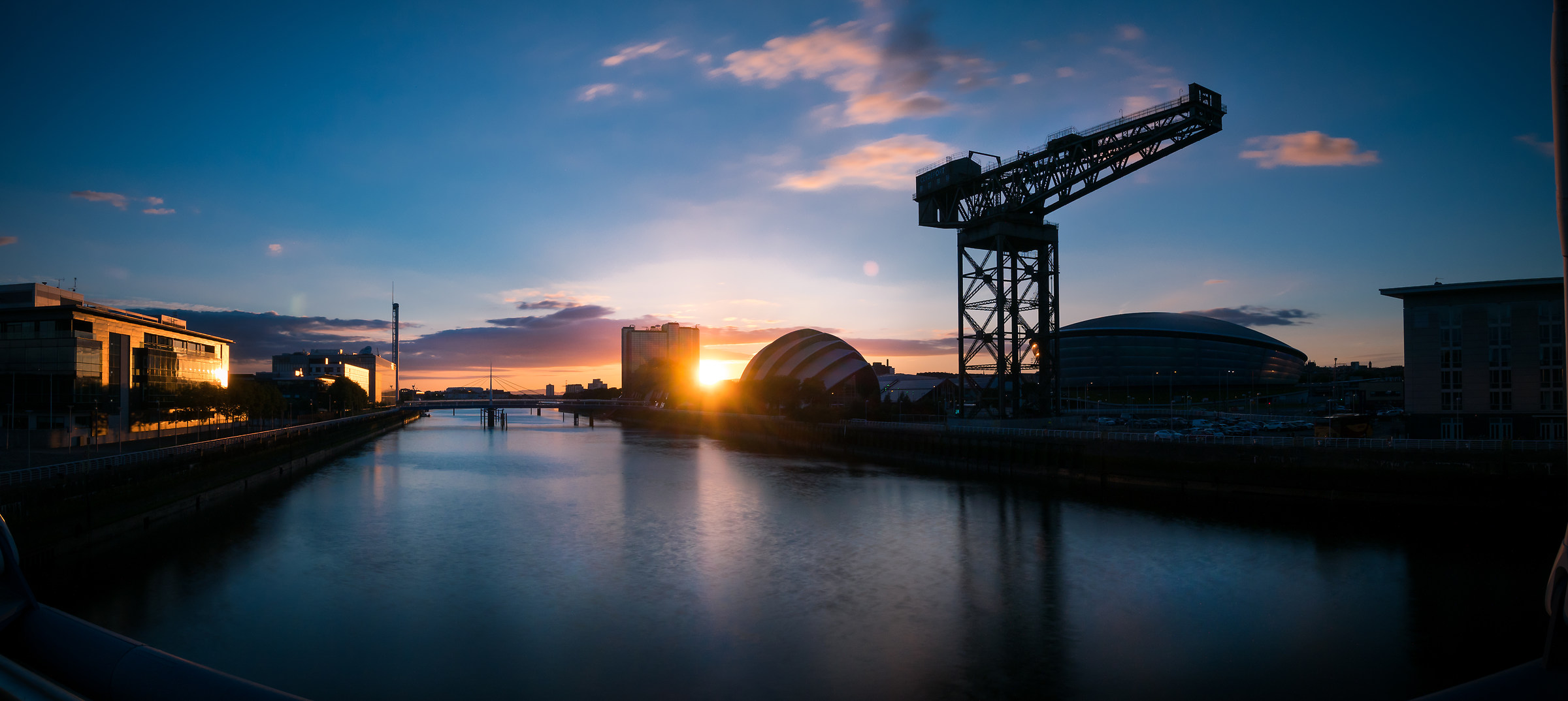 Glasgow Sunset
