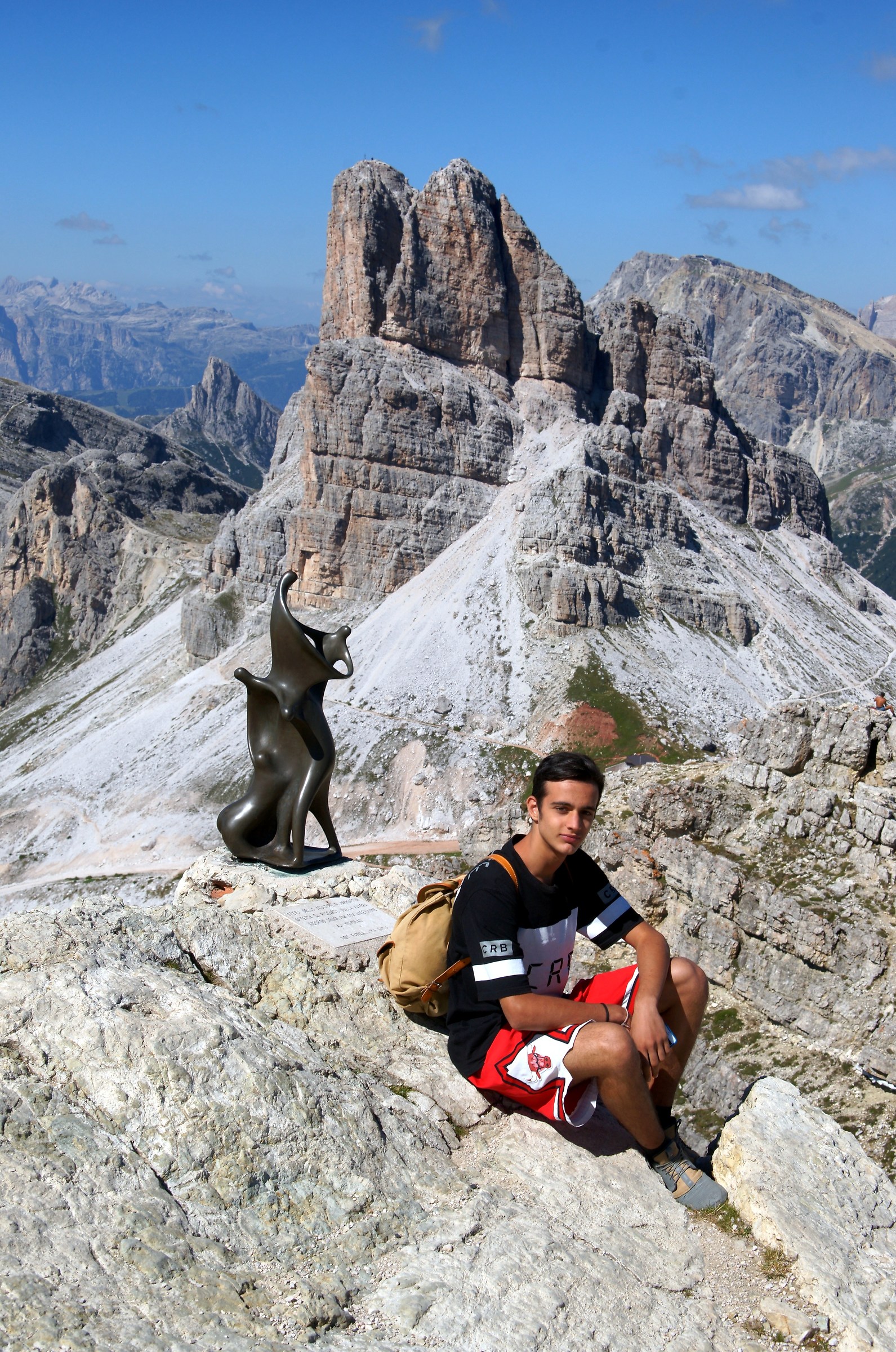 From the top of the Nuvolau to the Averau