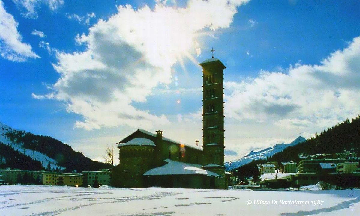 Snow Halo on the Church