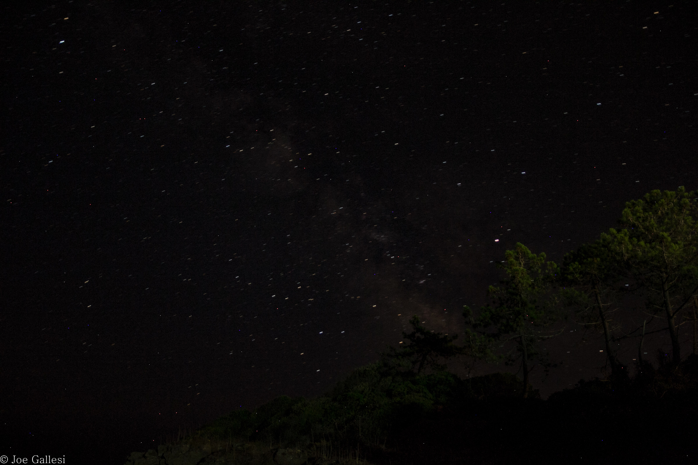 .. Night on the Milky Way