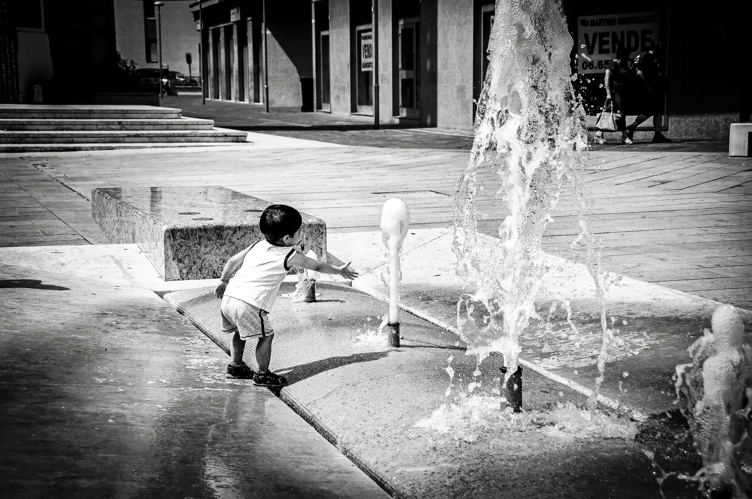 Playing with the water 2