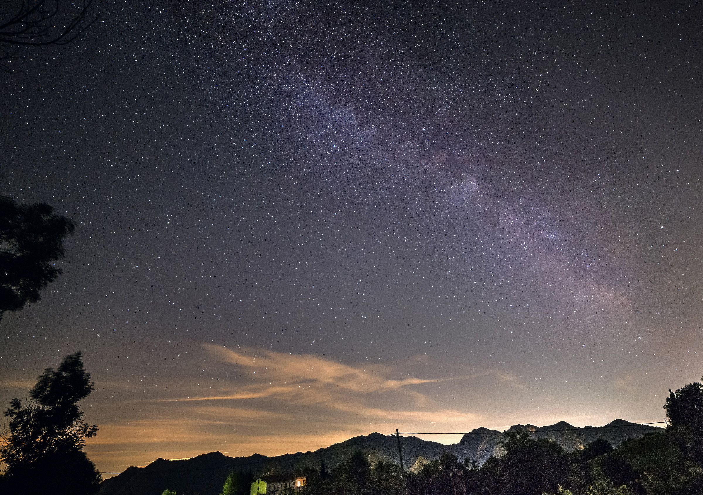 Secondo tentativo via Lattea