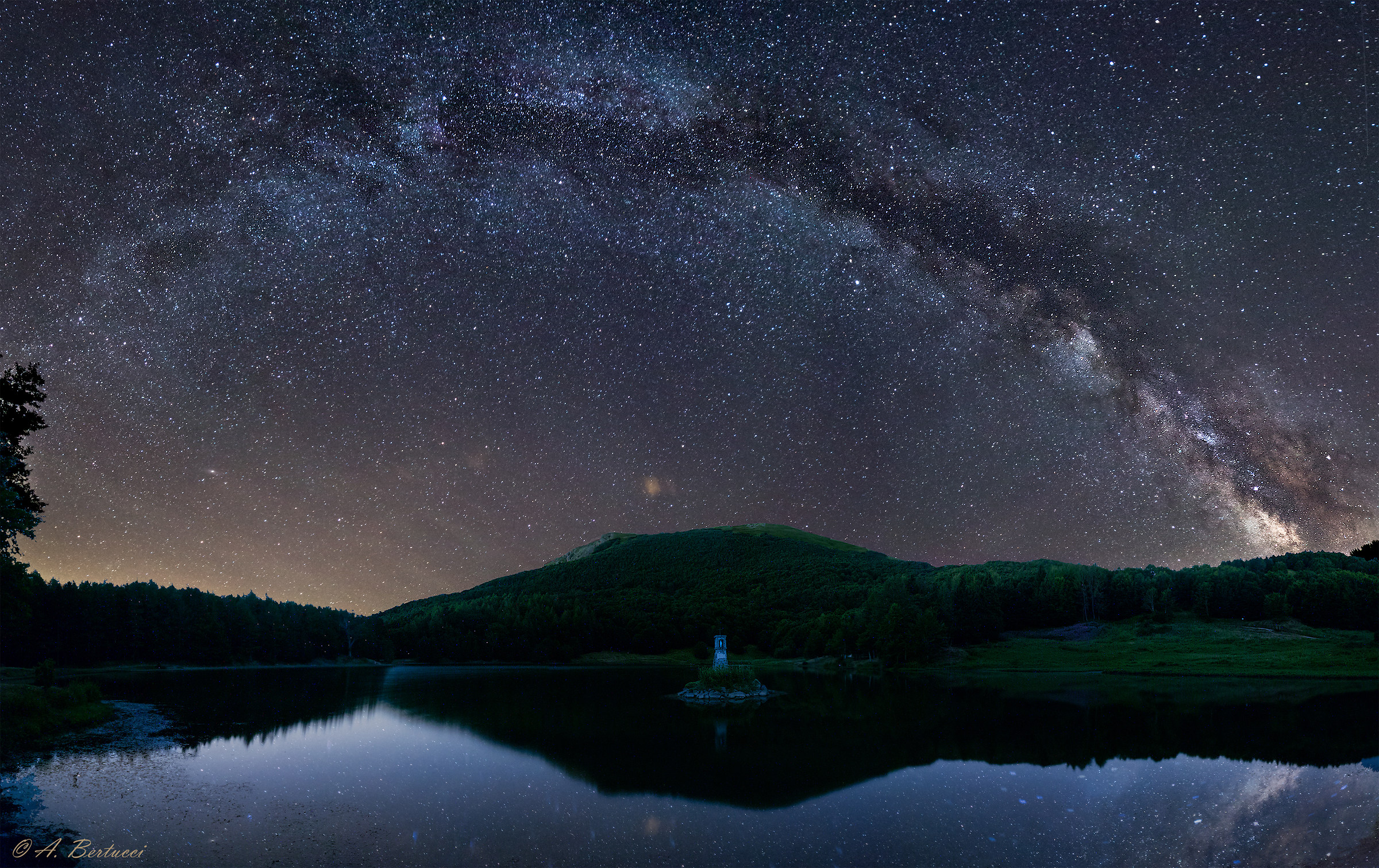 Panoramic latte route