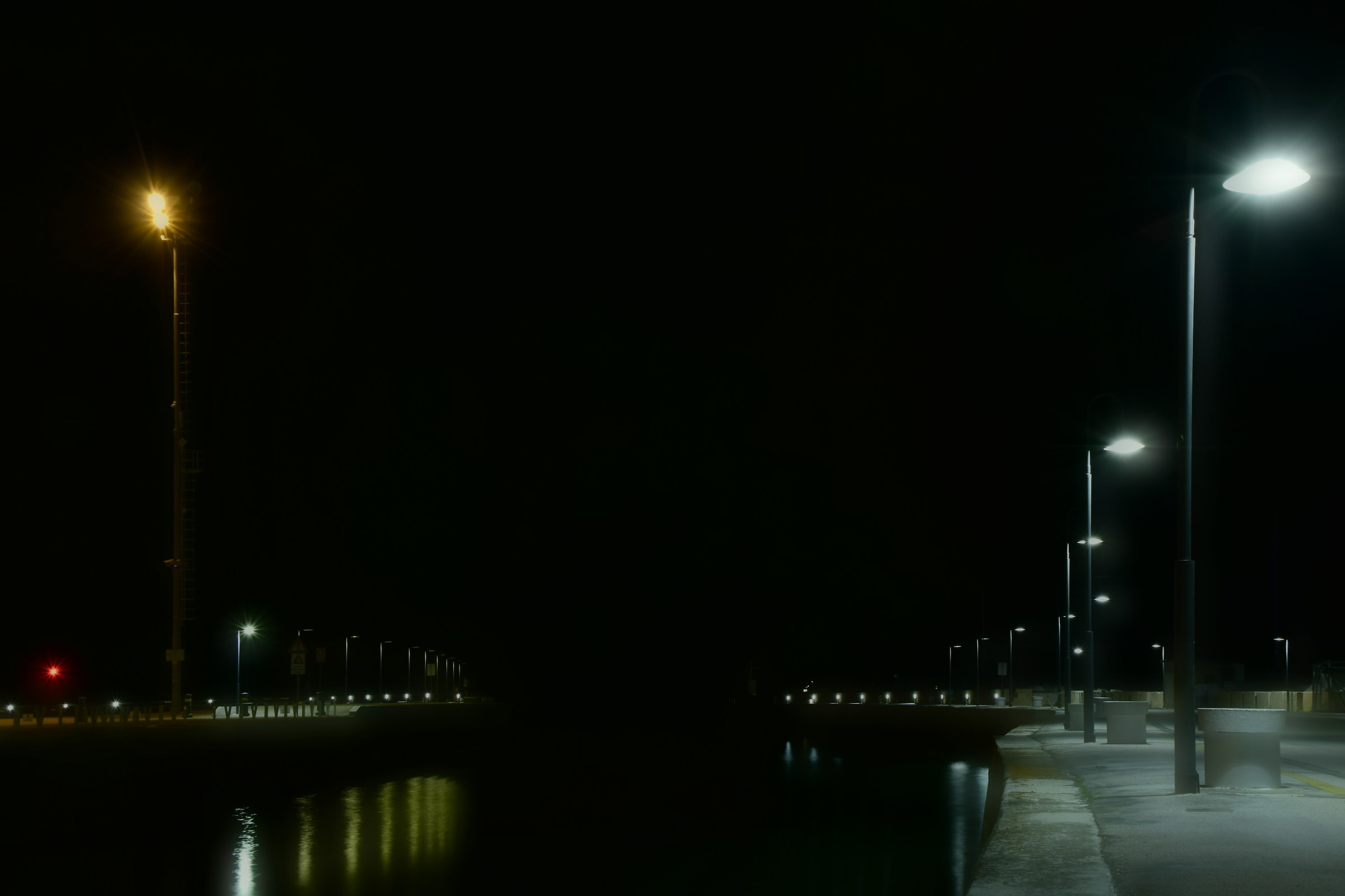 Lights enough, night in plenty