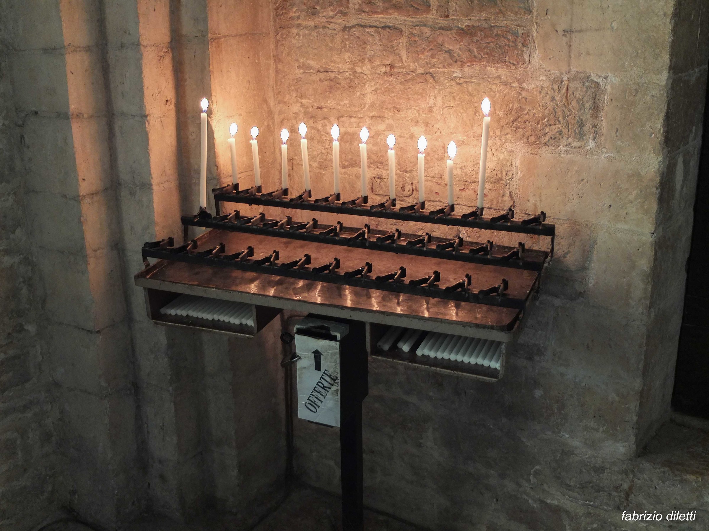 Interior abbey san vittore at the locks