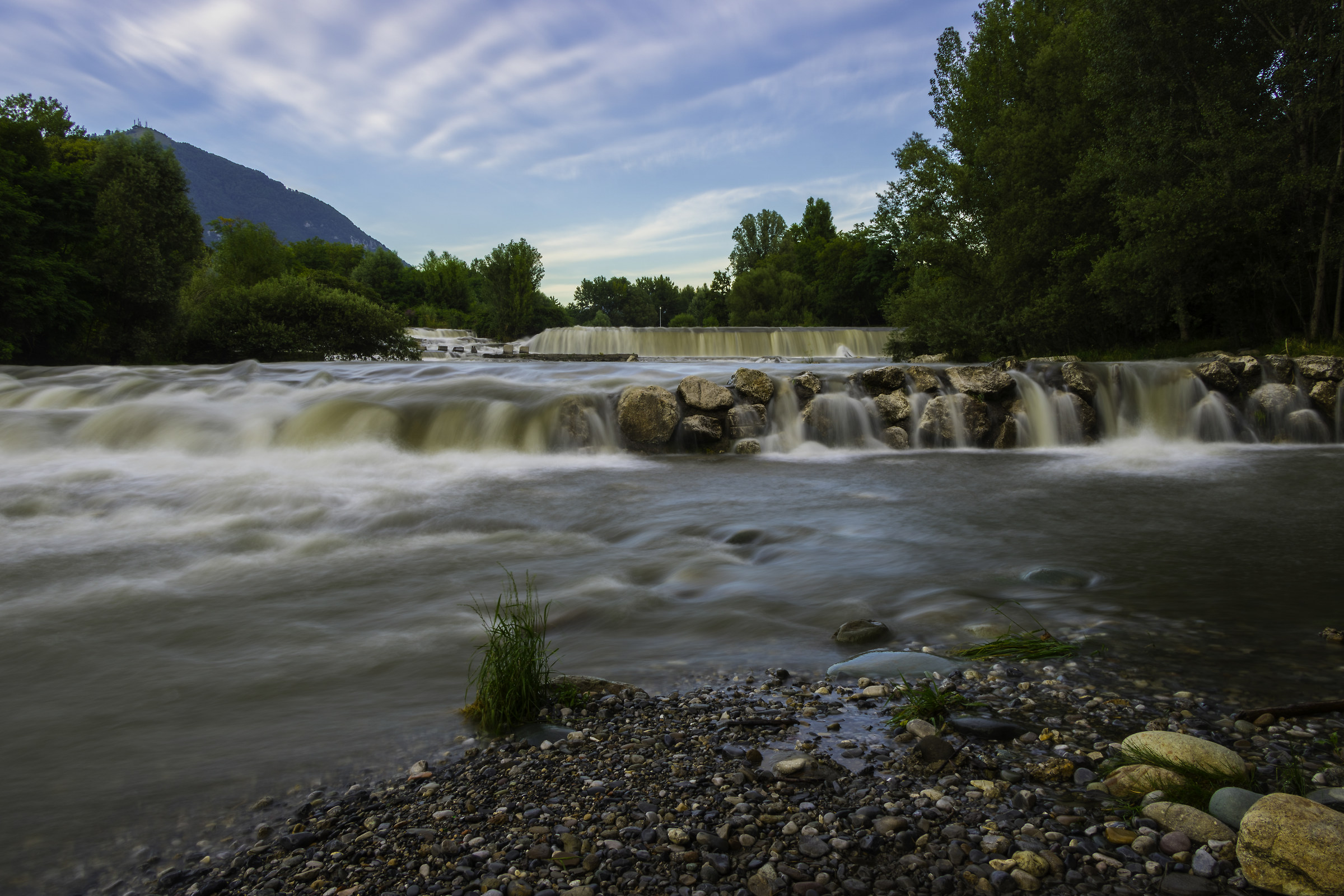 Cascatella del fiume serio, Pradalunga (bg)