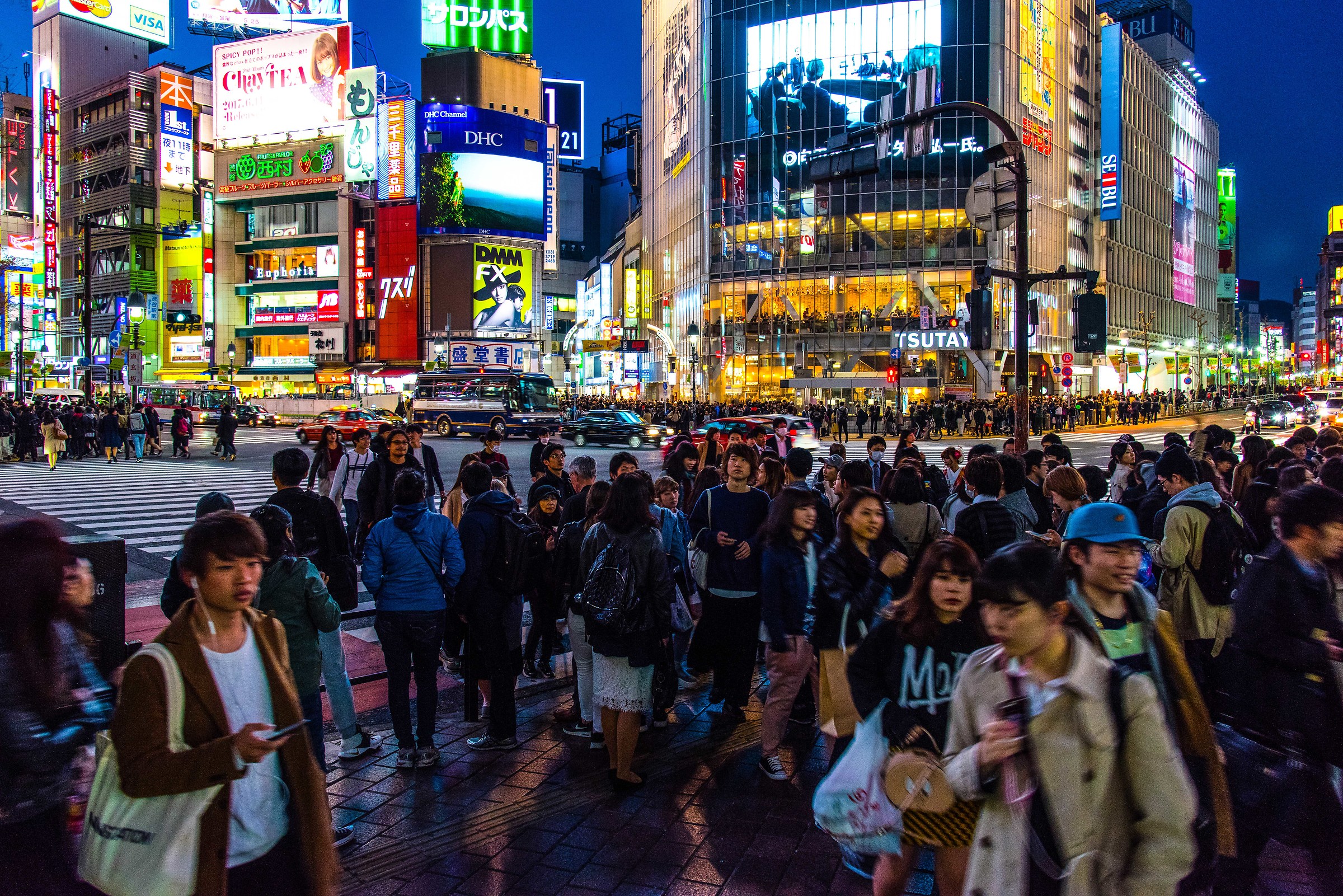 Tokyo - Shibuya crossing
