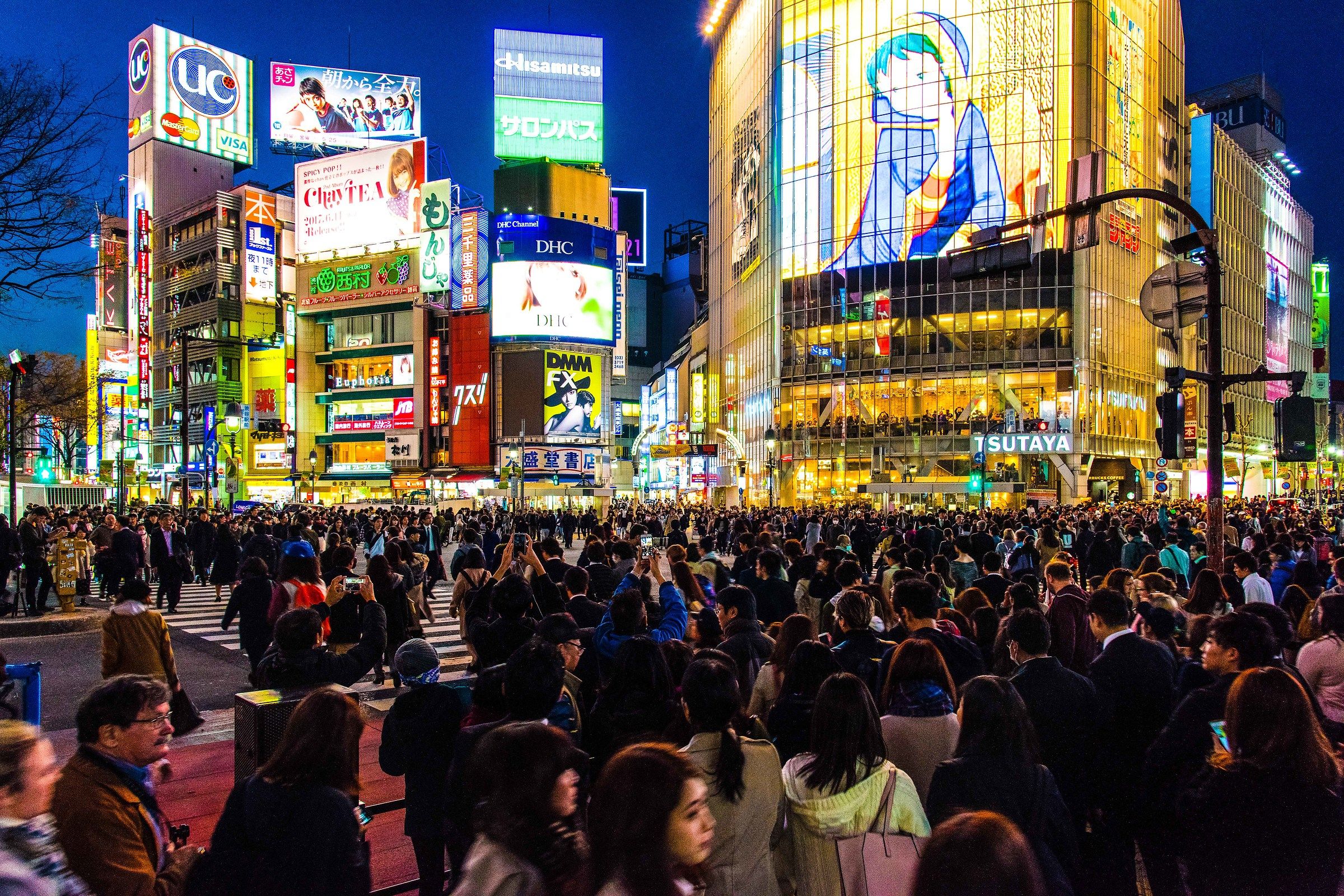 Tokyo - Shibuya crossing