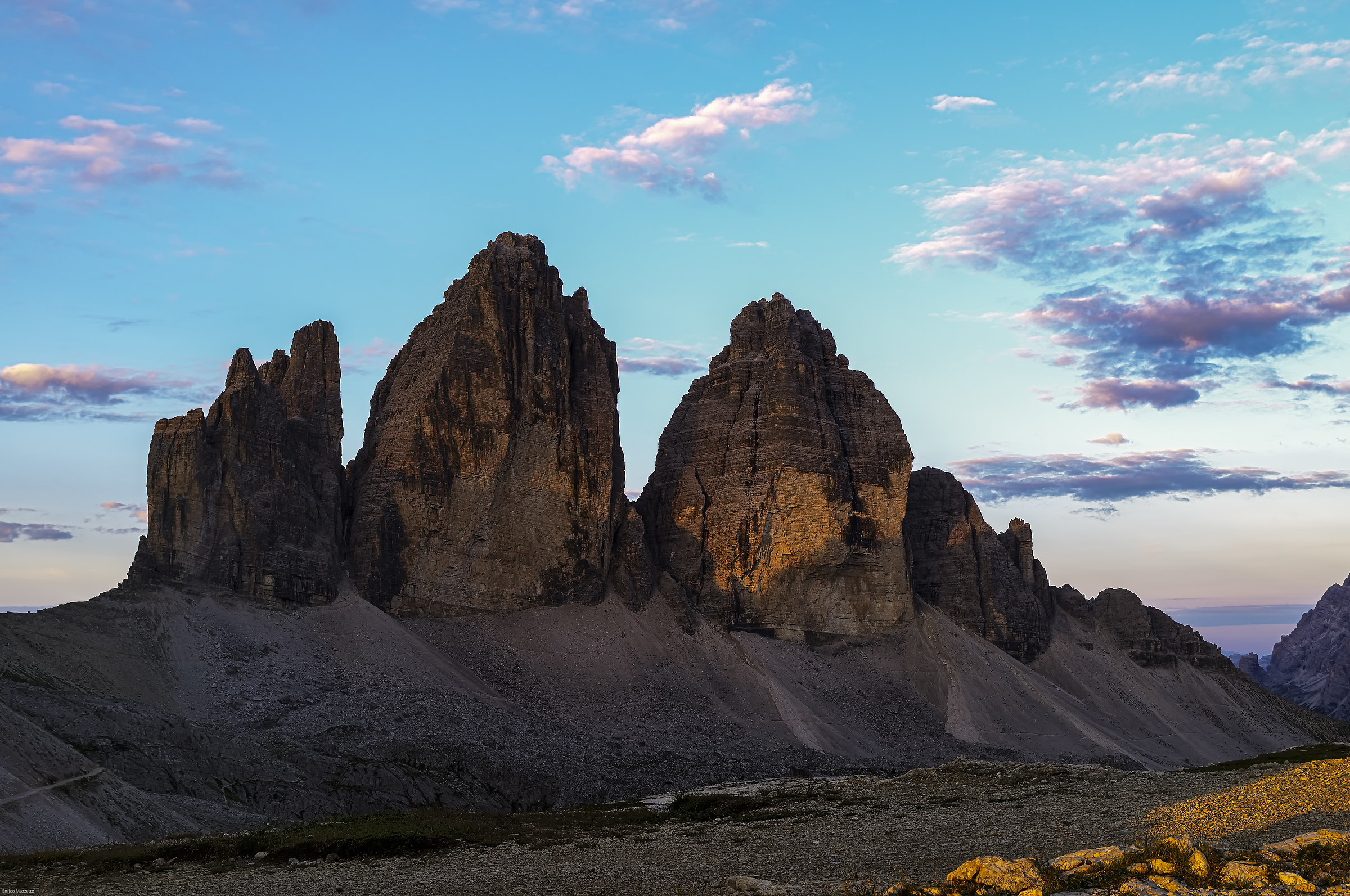 Sunrise on the 3 Peaks