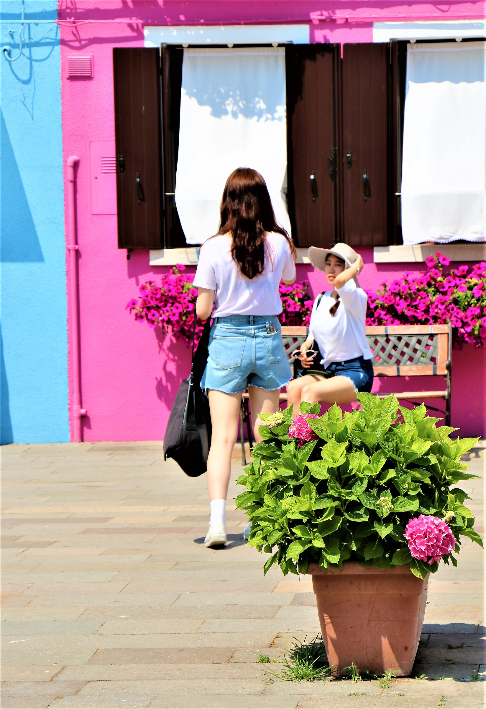 Too much sun in Burano ....