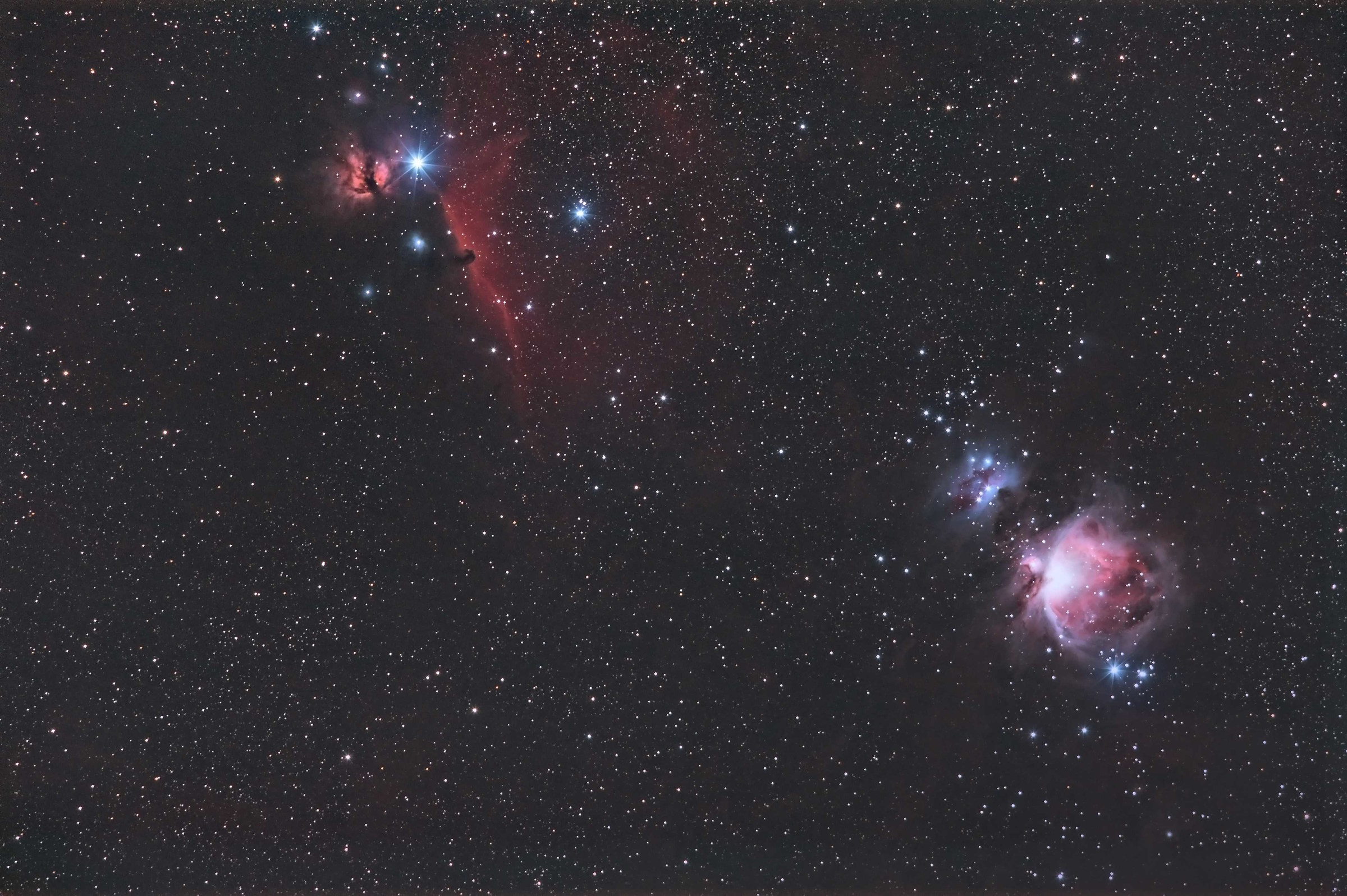 Sword and Orion Belt Complex