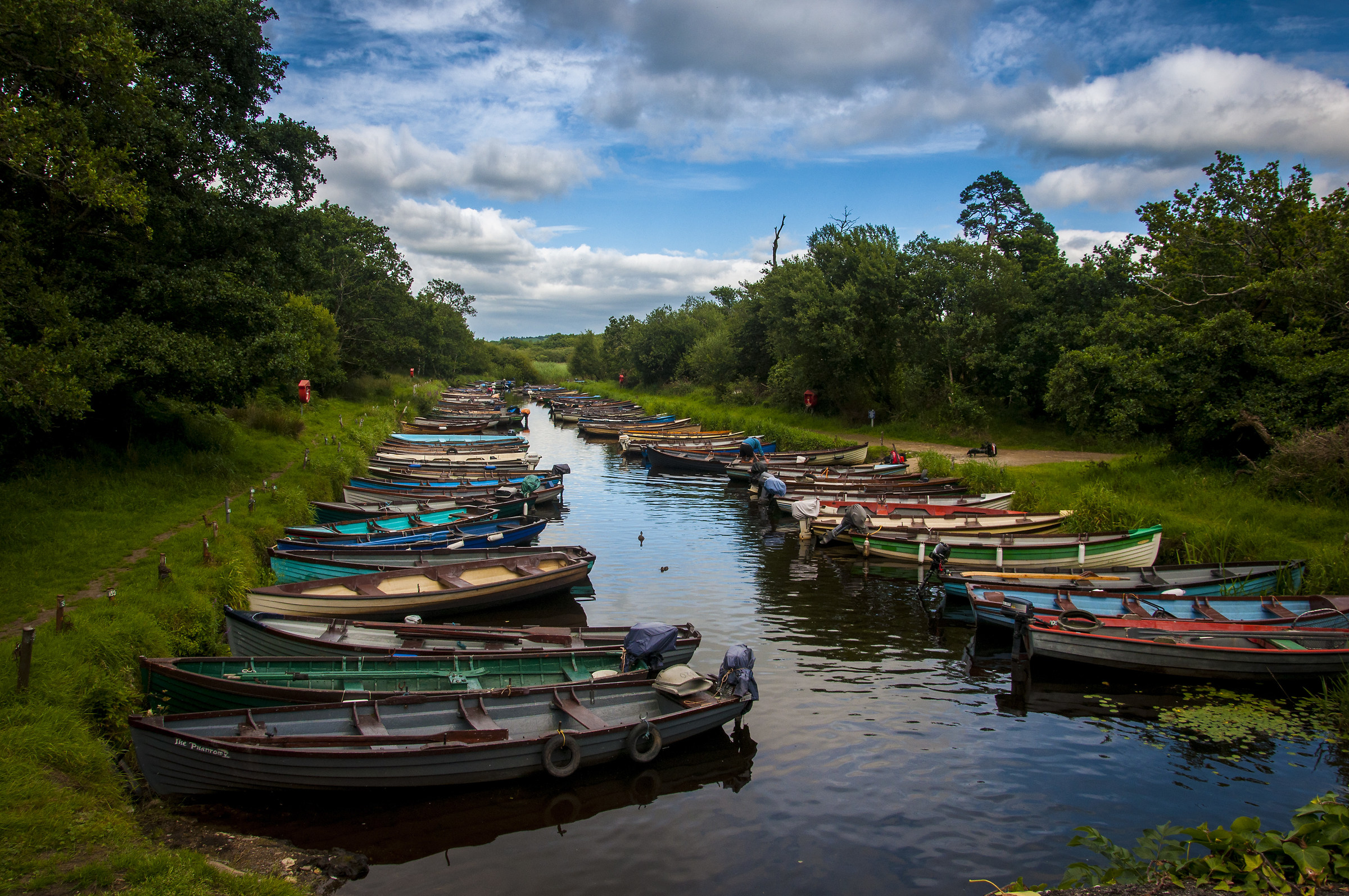 Resting boats