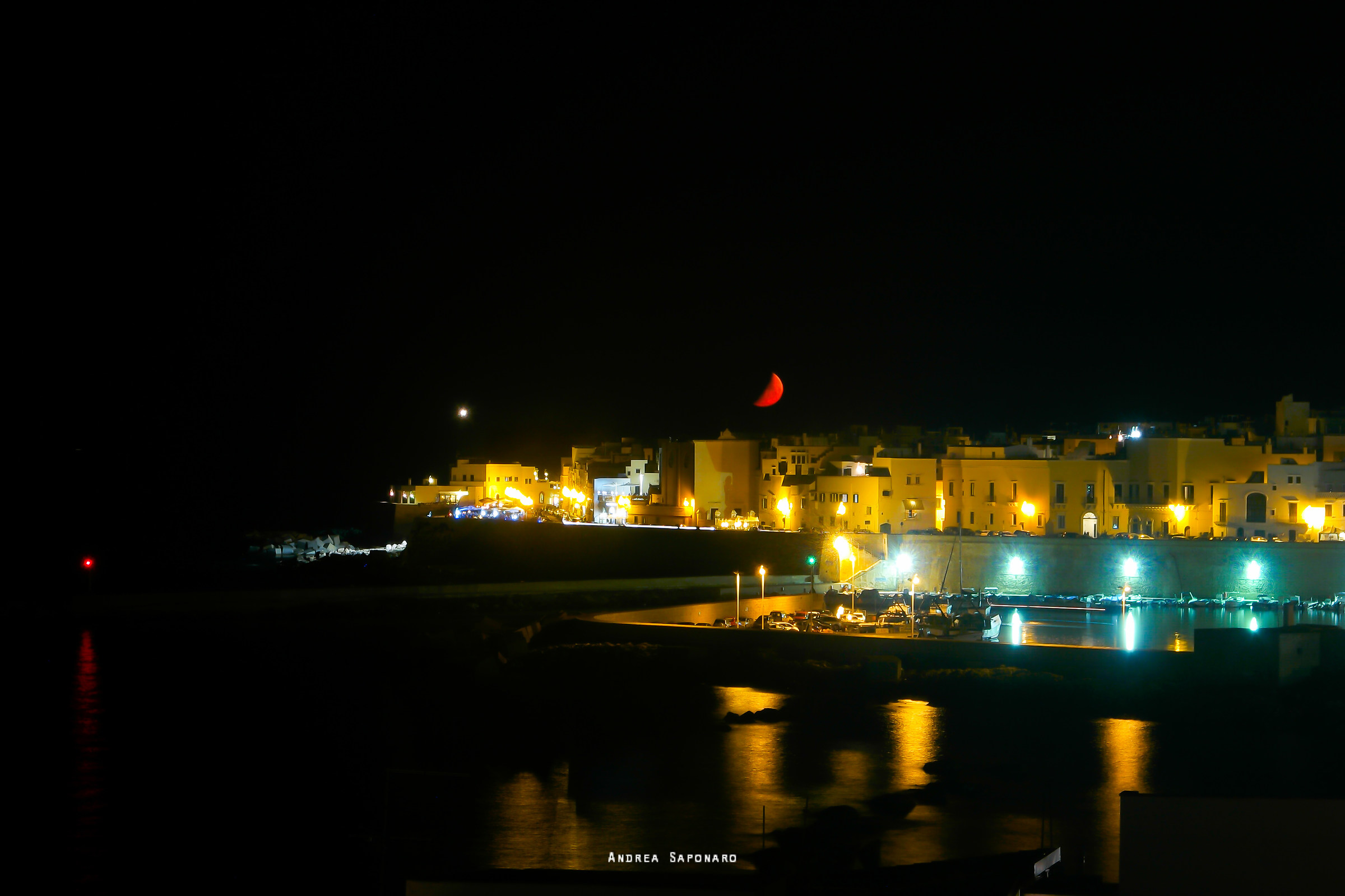 Tramonto della Luna 29 luglio 2017