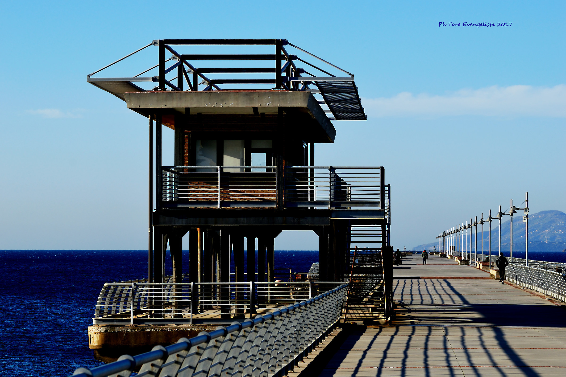 in the middle of the sea