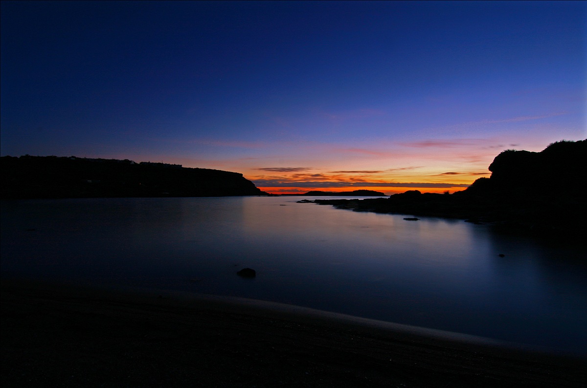 Cala Sapone at Sunset