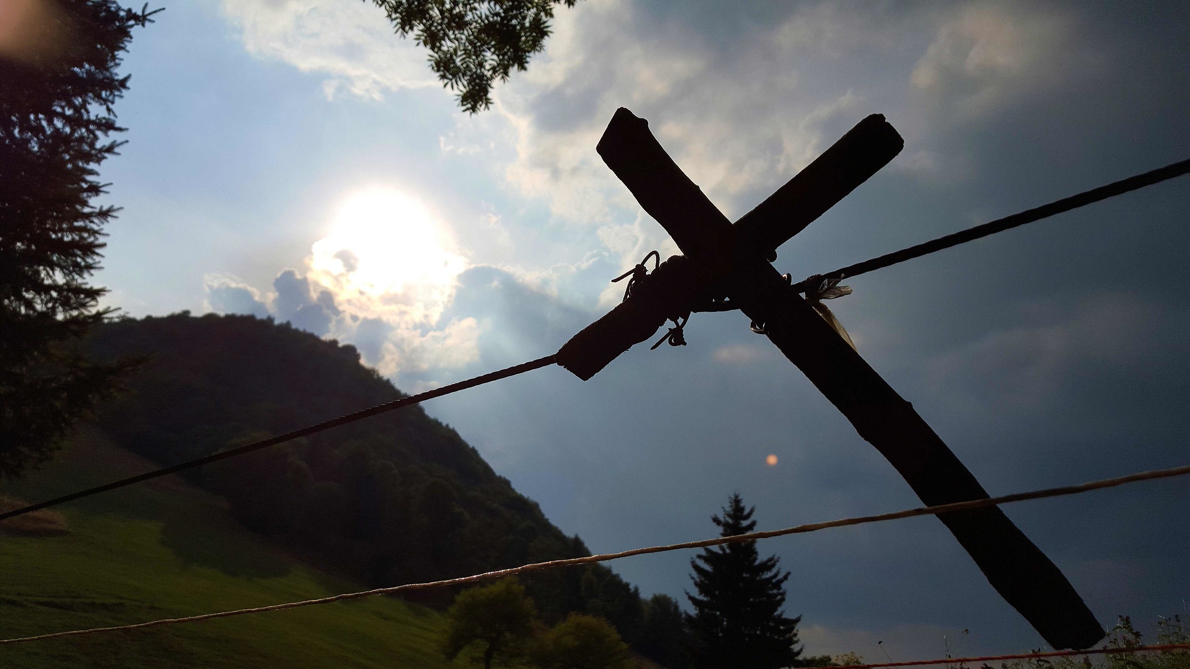 Cross in the mountain