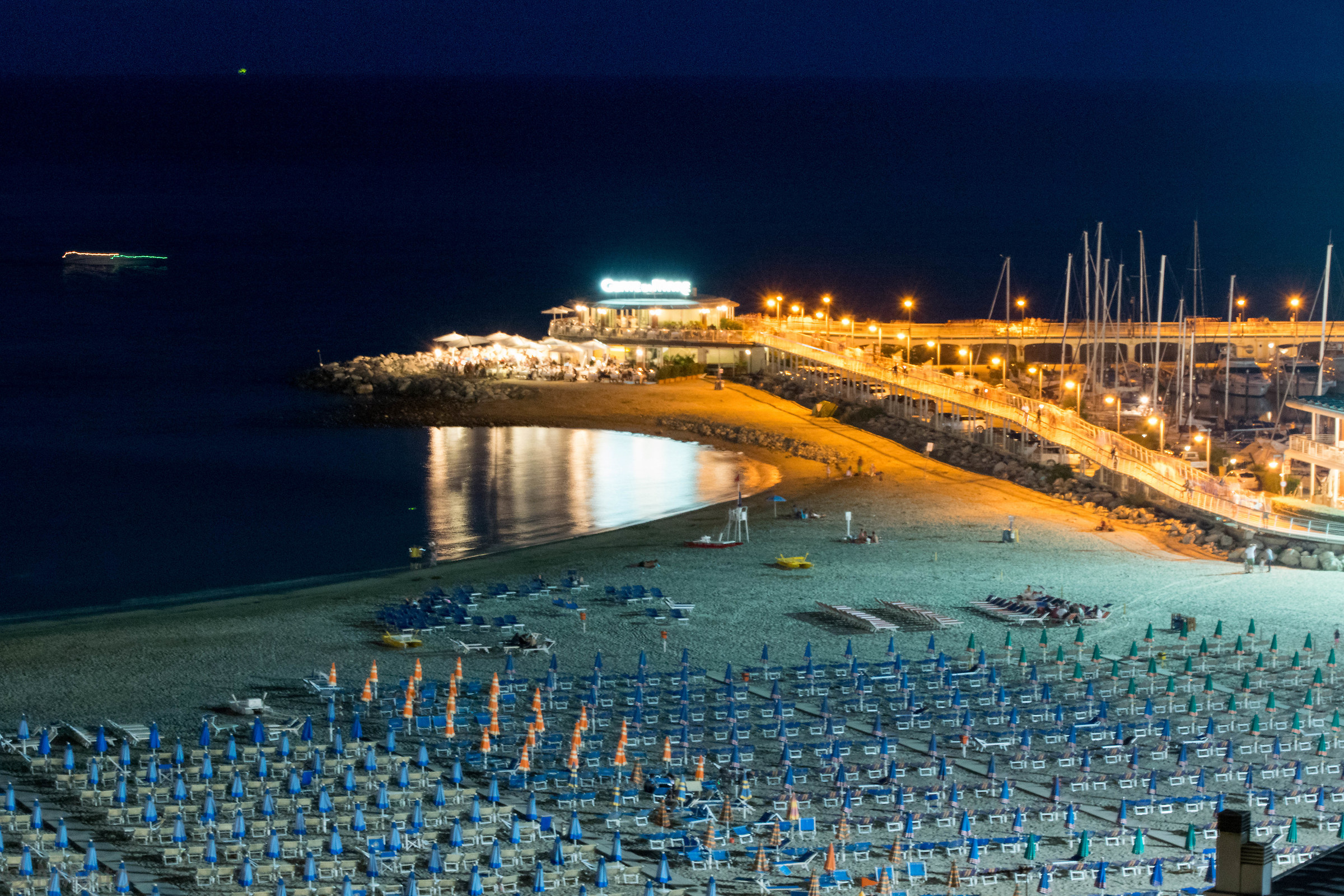 Cattolica by night