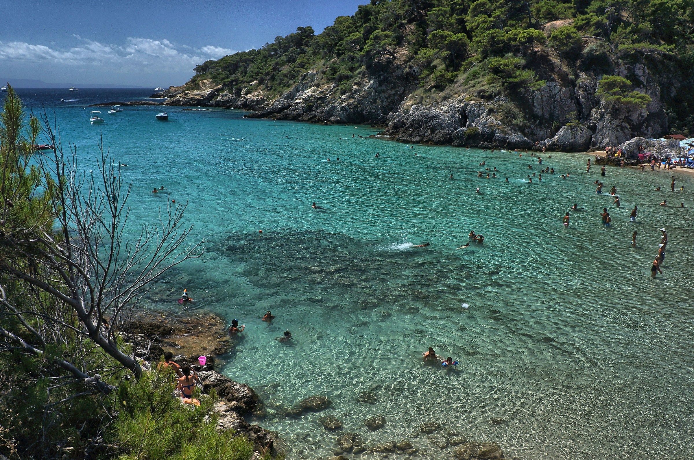 Spiaggia isola San Nicola