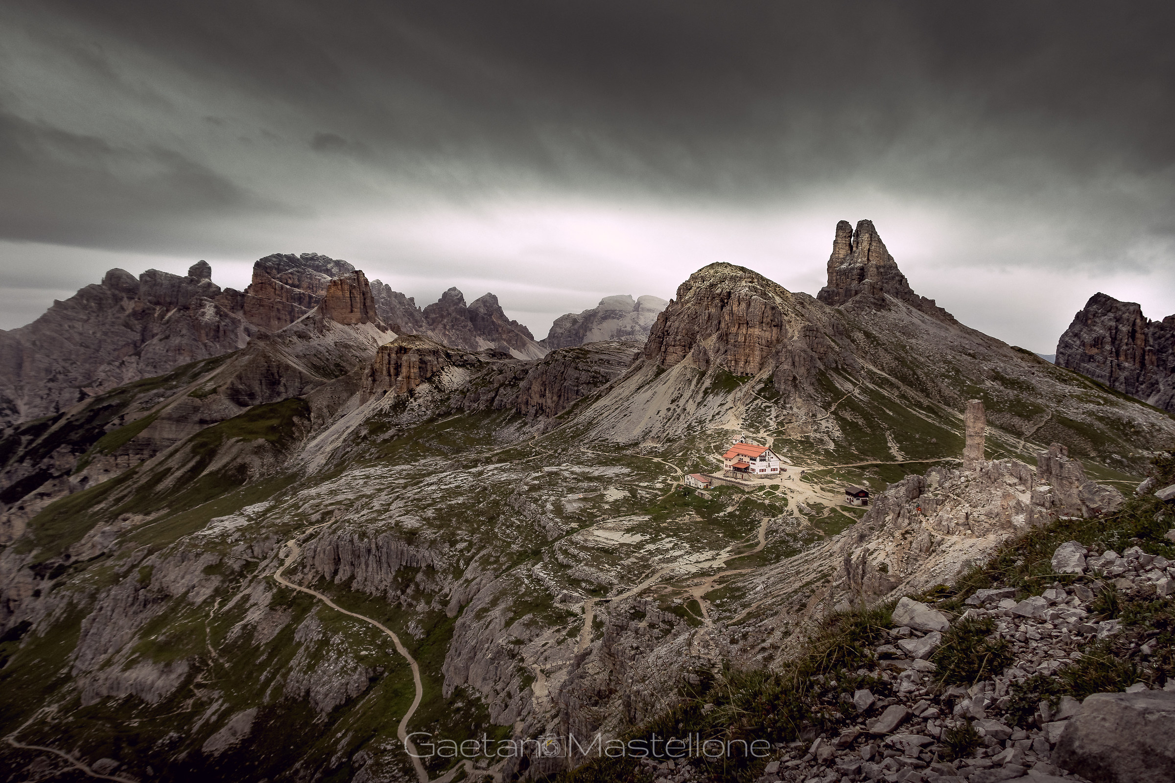 View from the gallery of Paterno