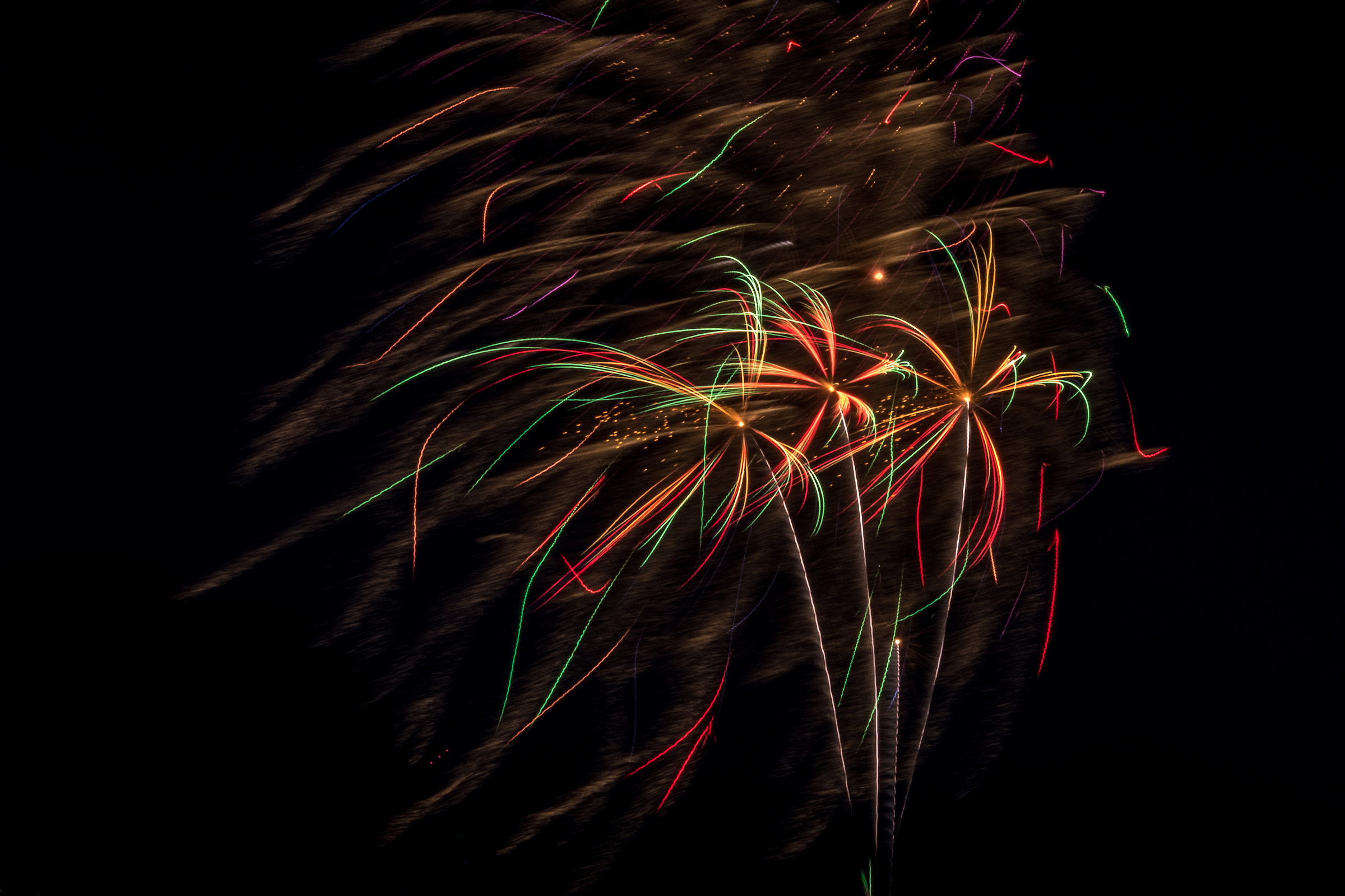 Fuochi d'artificio sul Quay