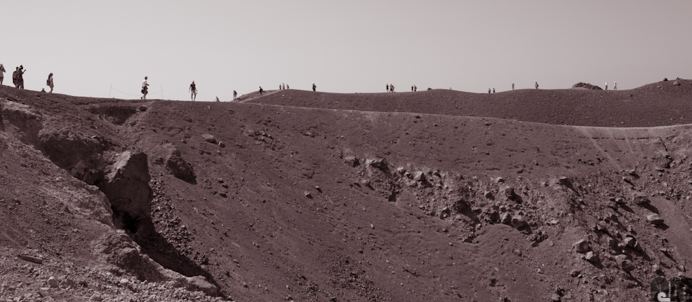Santorini volcano