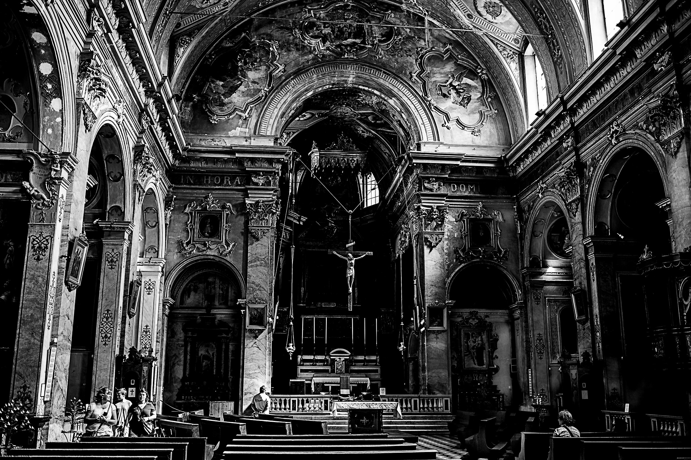 In the cathedral (Dragan test)