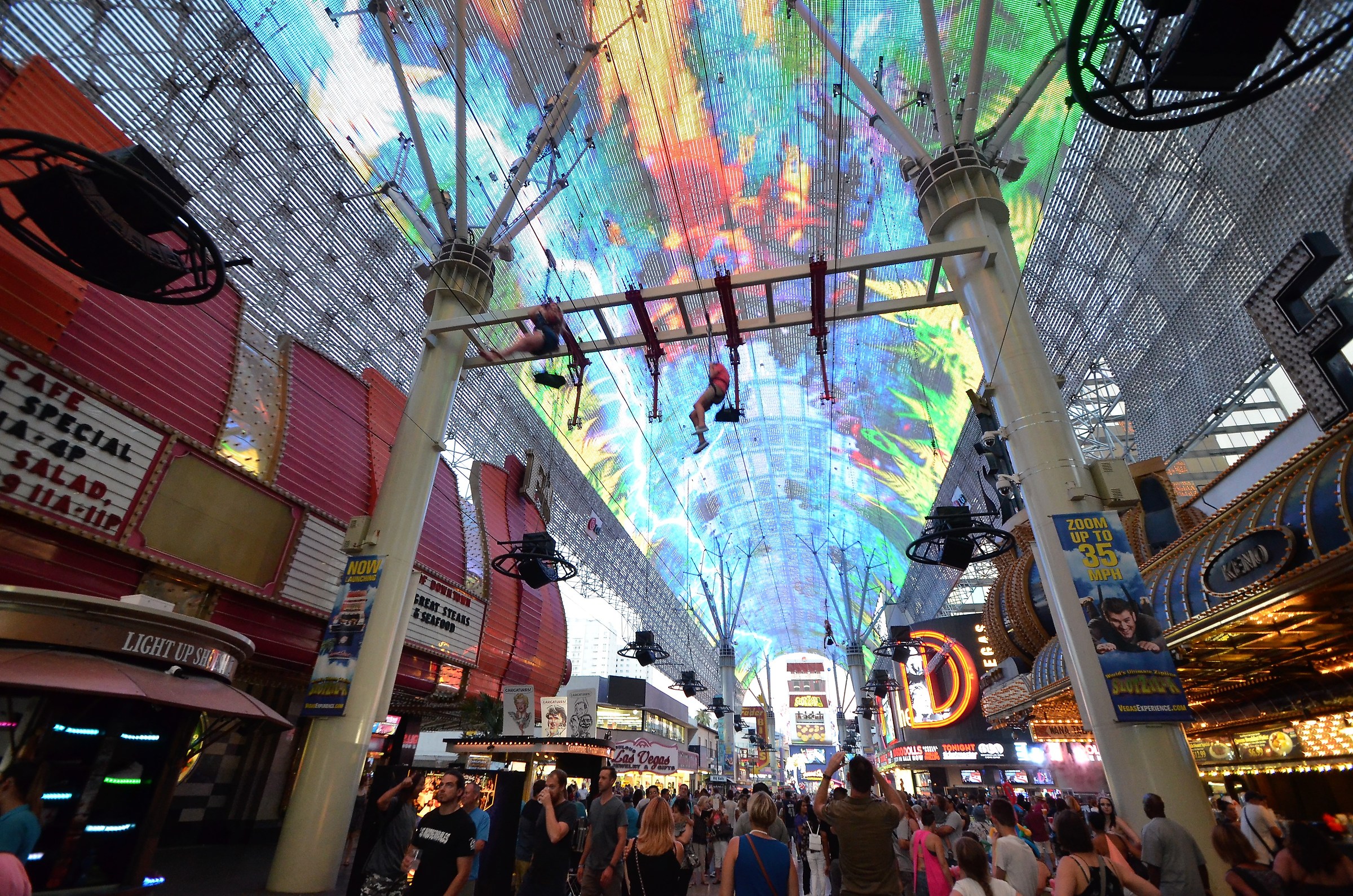 las vegas, freemont street