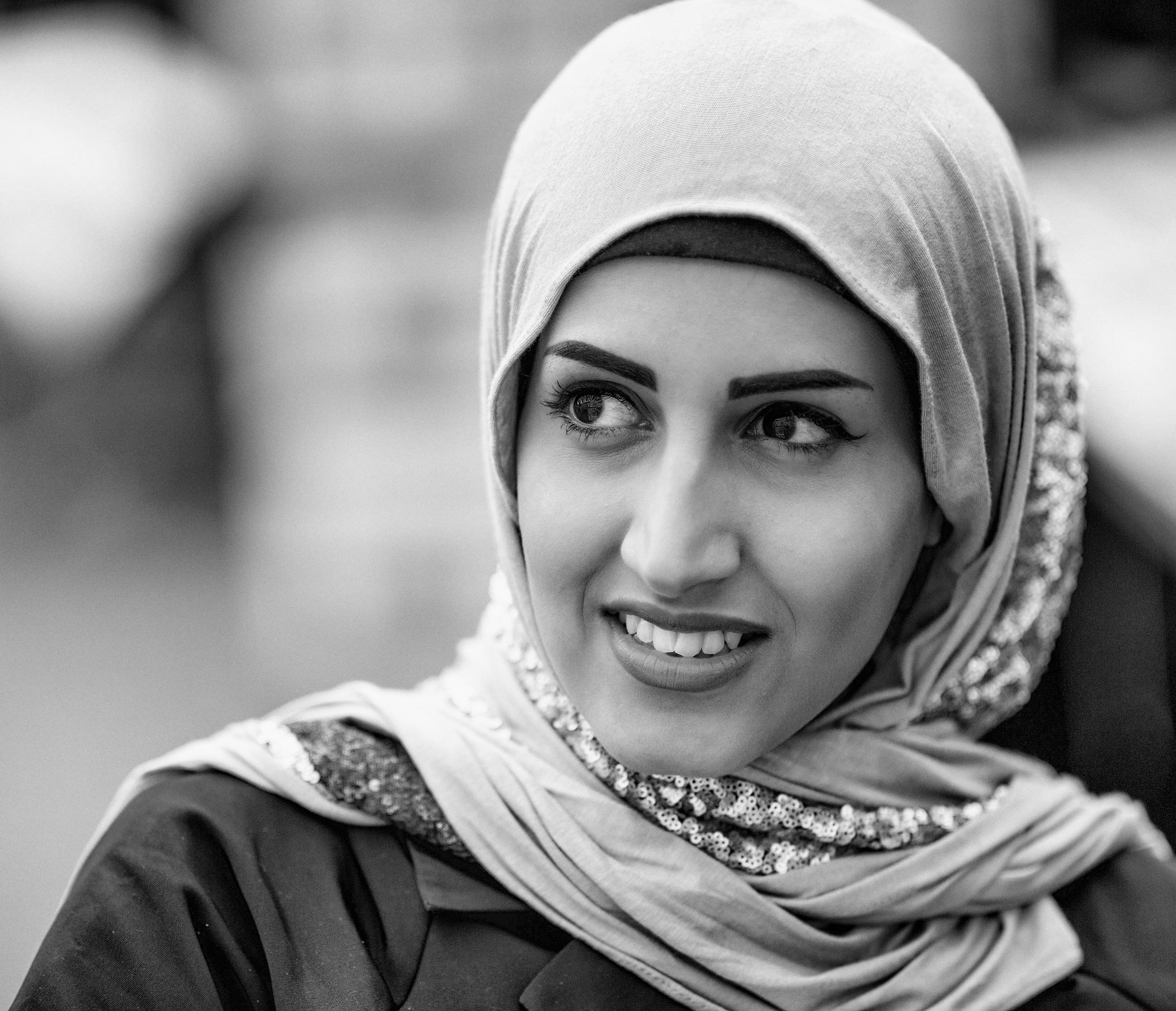 Giovane donna Saudita