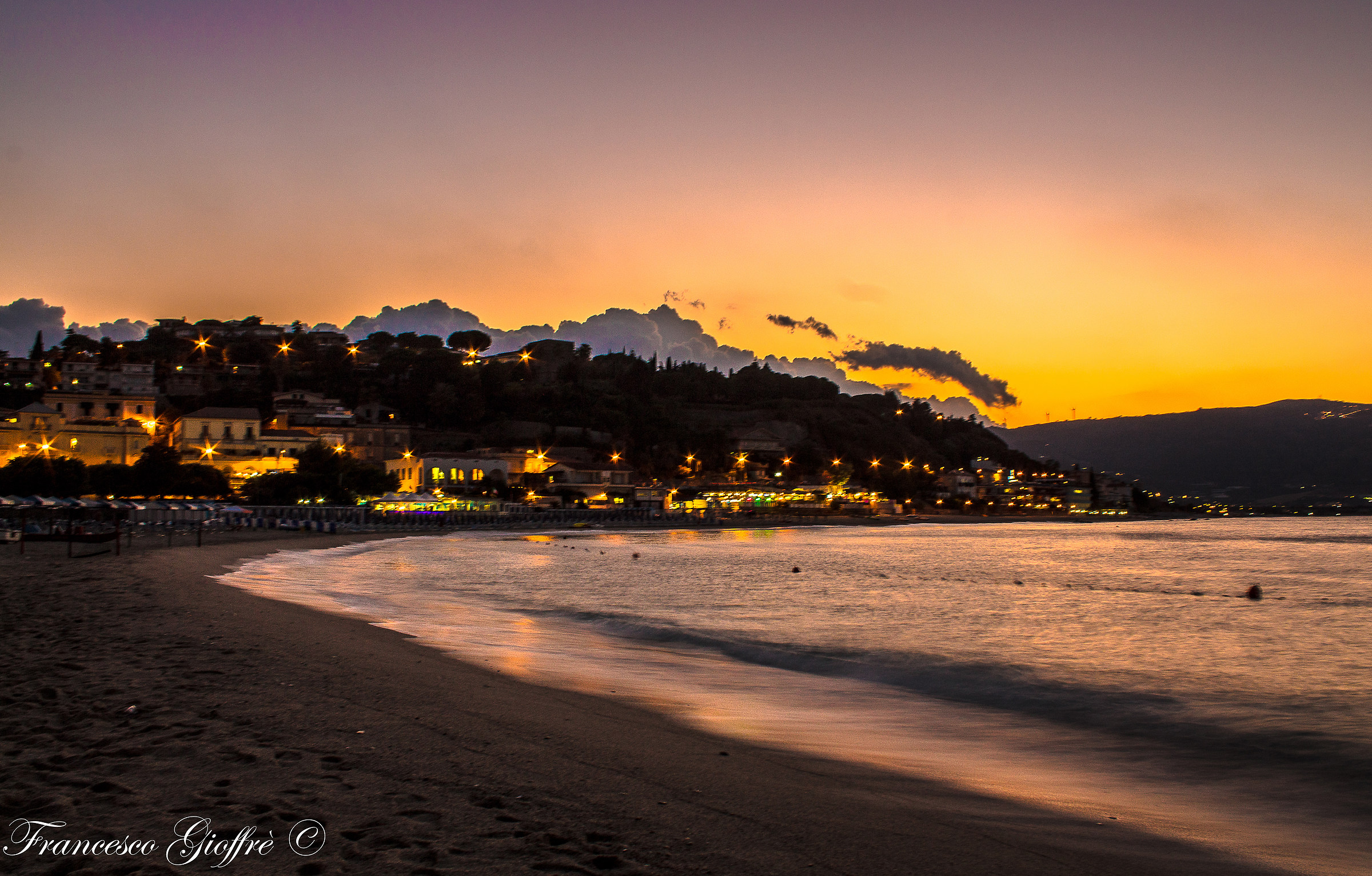 Tramonto estivo soveratese