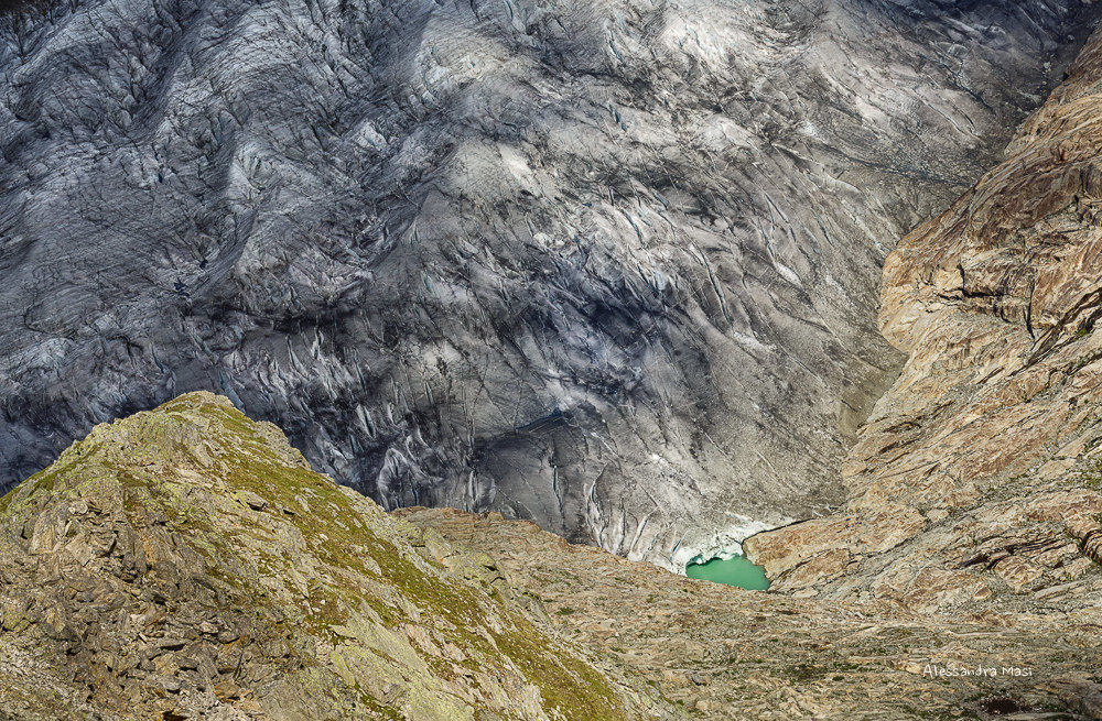Dall'Eggishorn 2927 m.