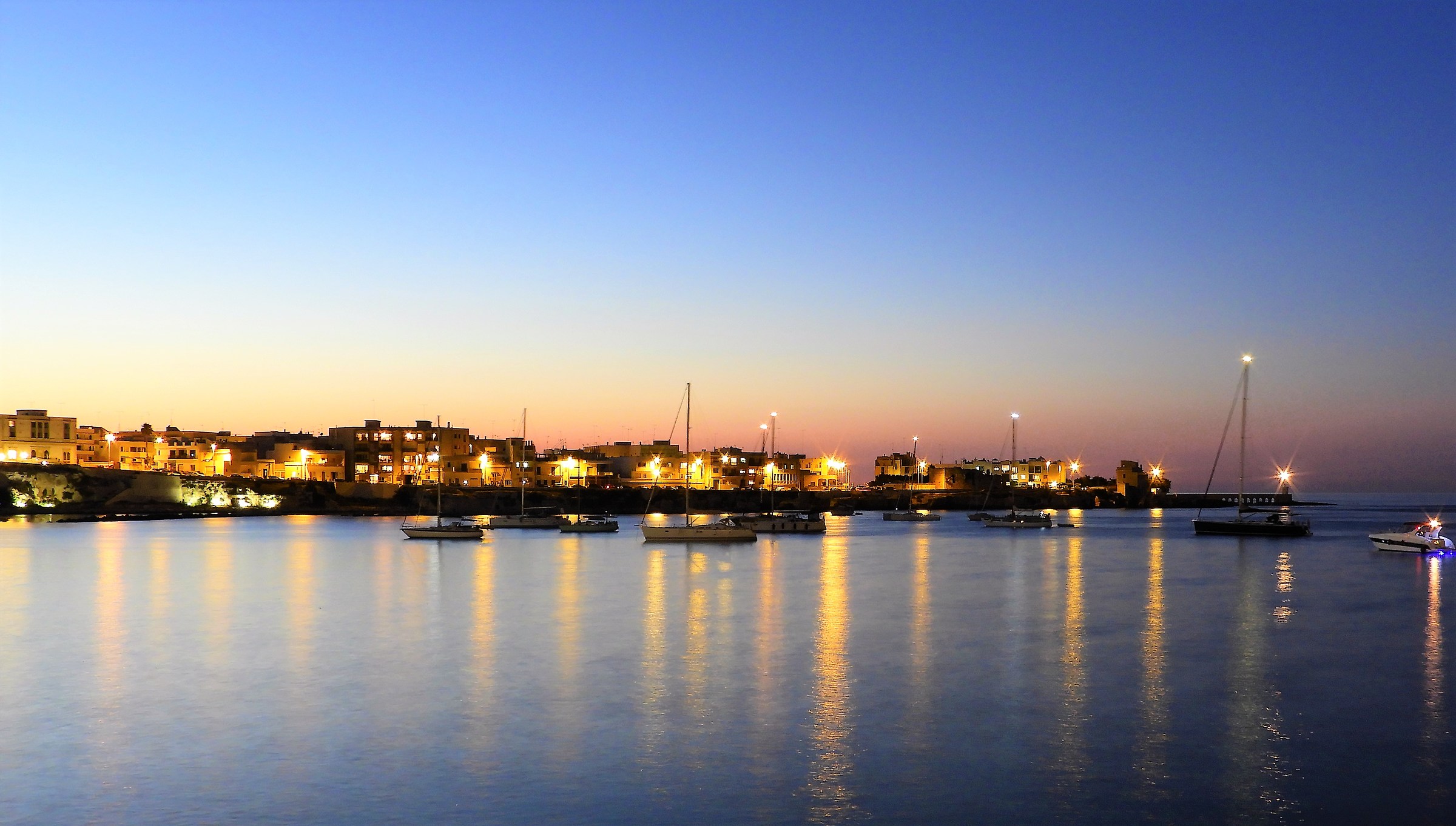 Port of Otranto magic of lights