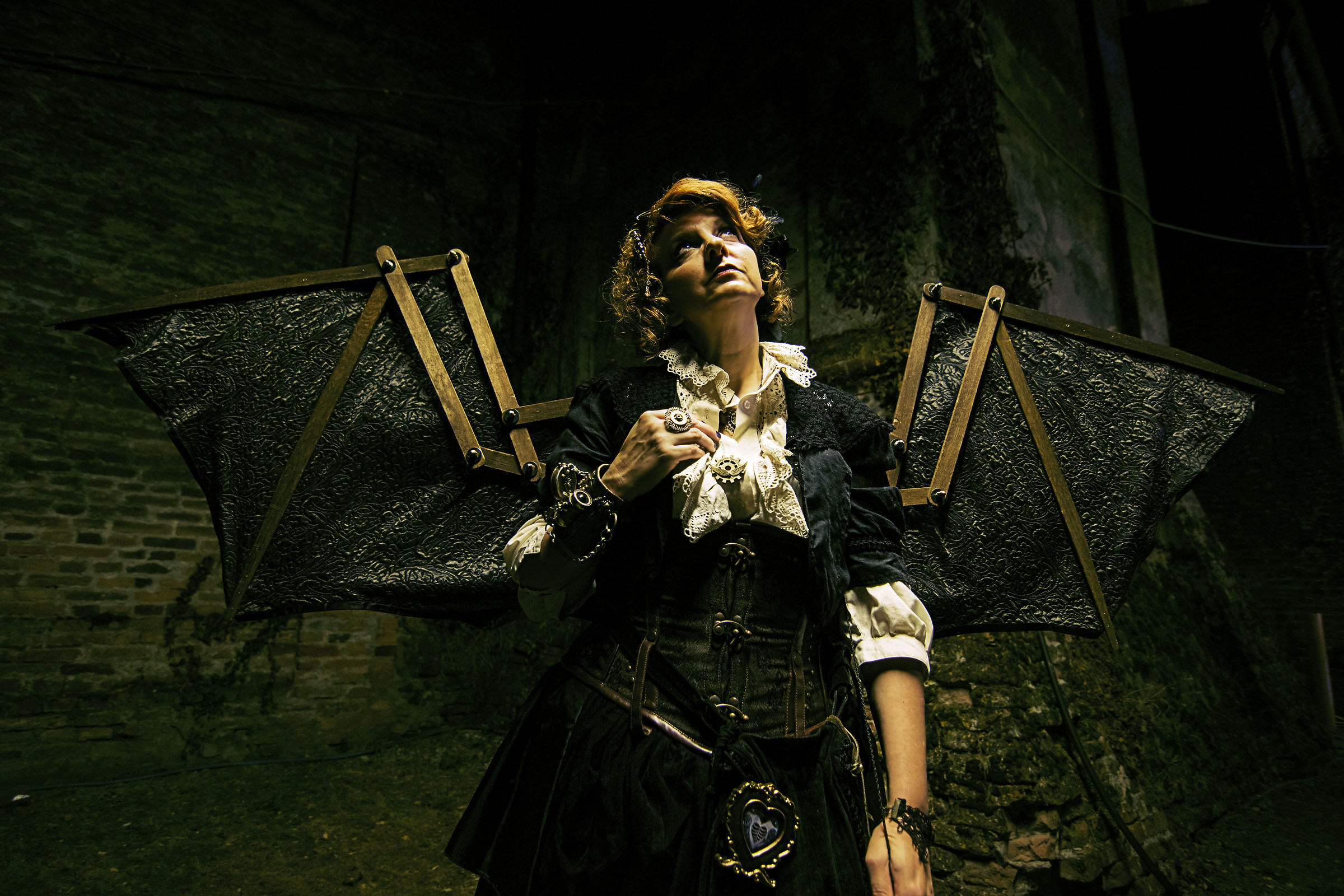 Steampunk lady at Saguedo Cosplay 3