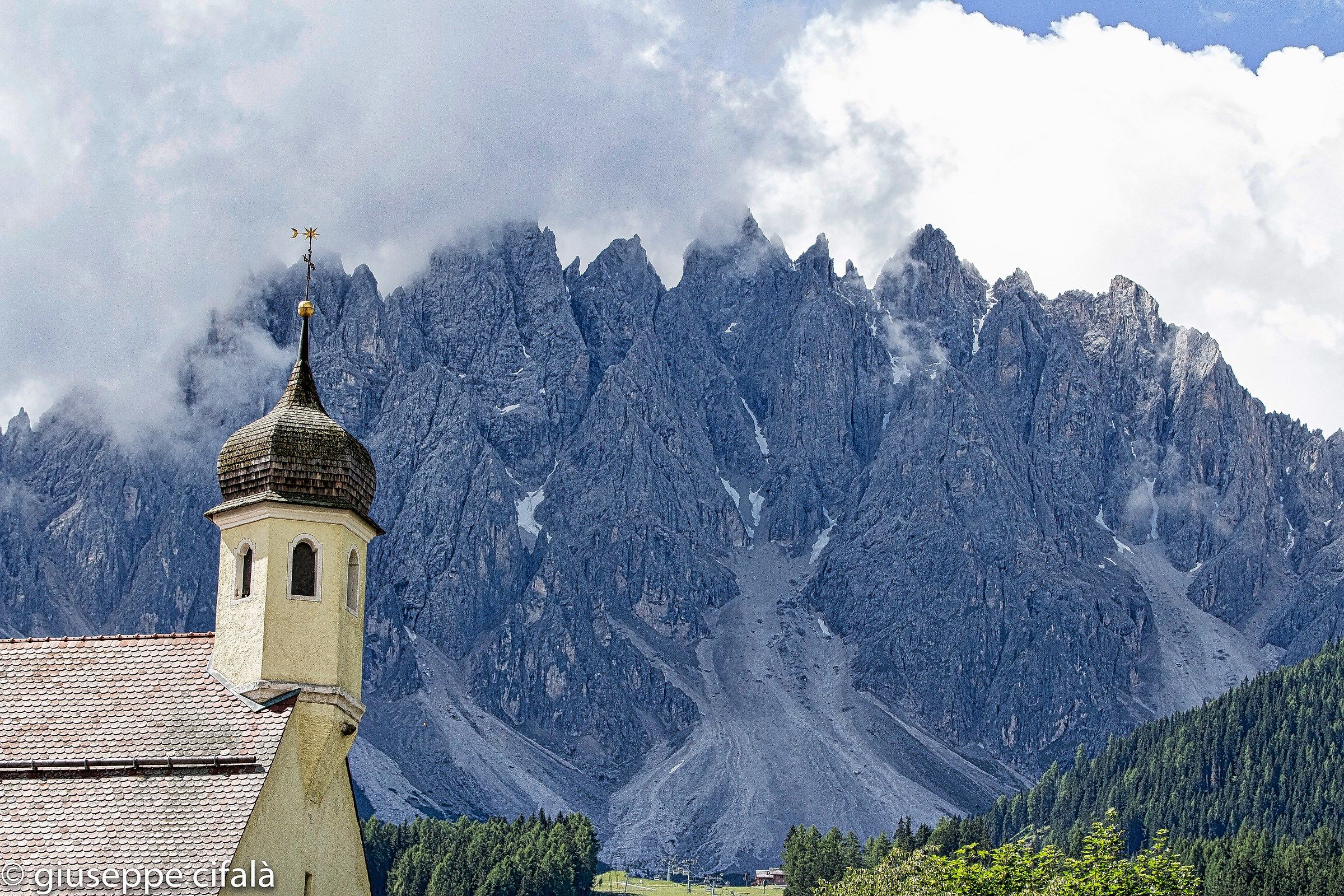 La maestosità delle dolomiti