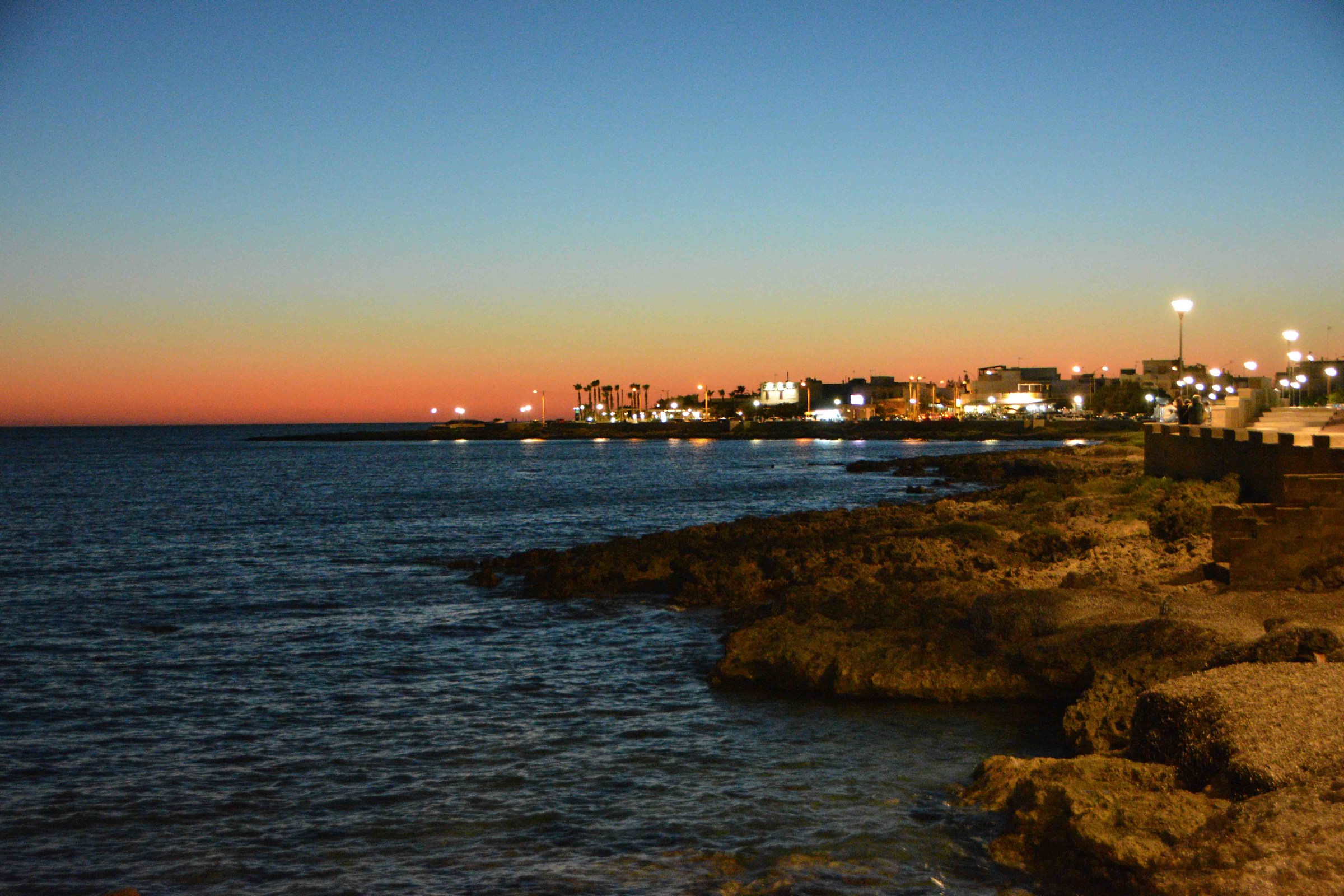 Sunset at Torre S. Giovanni
