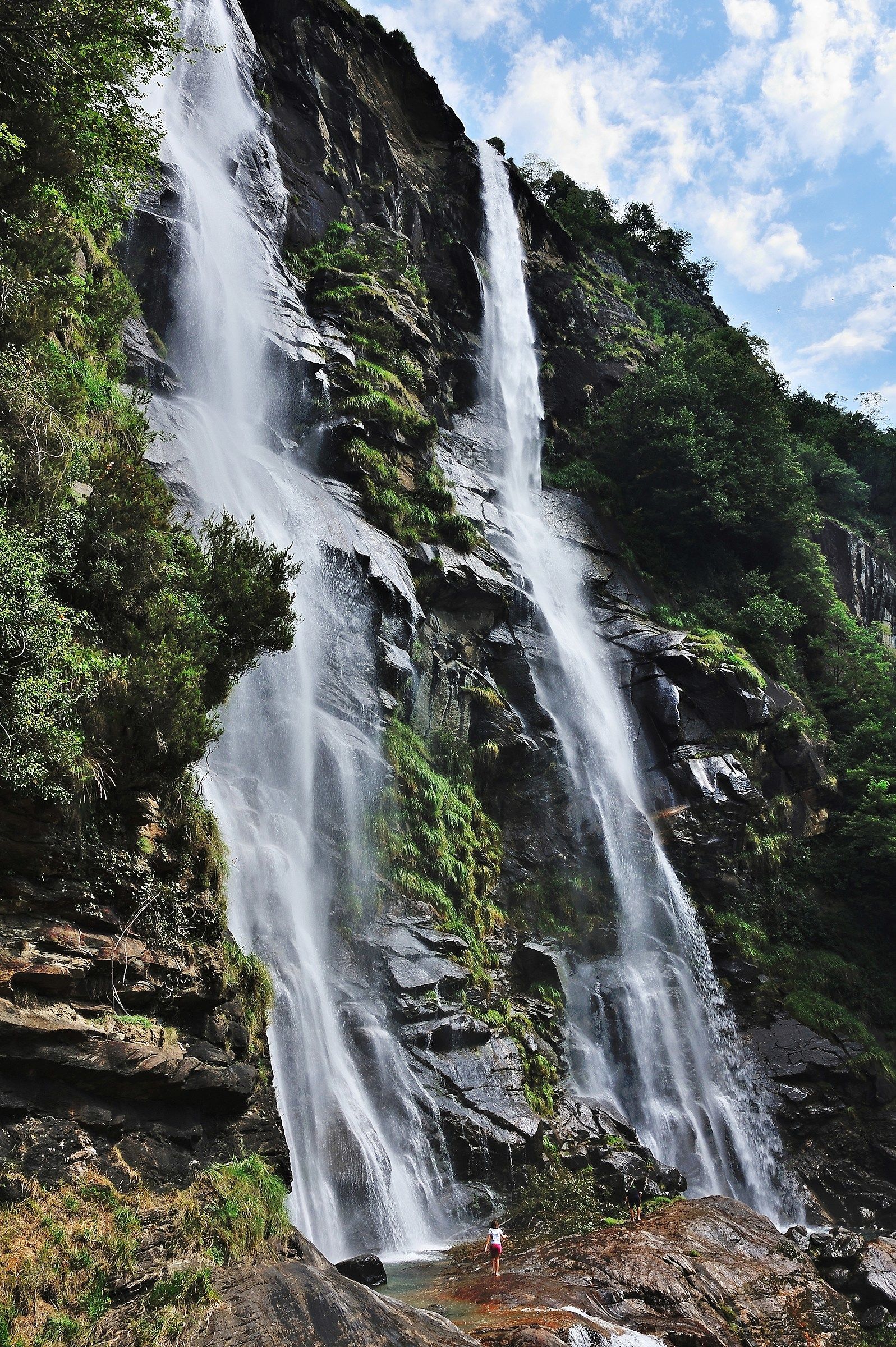Le cascate dell'Acquafraggia