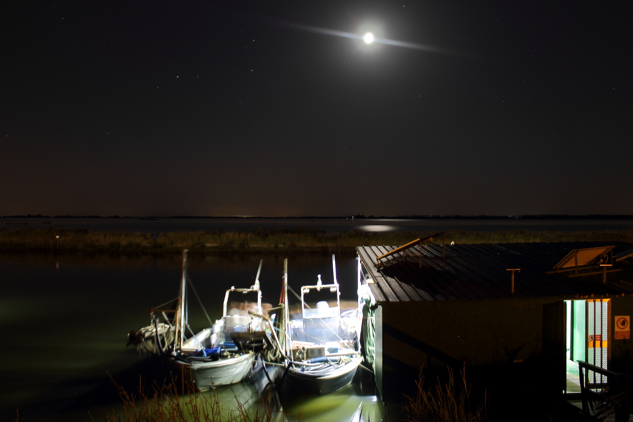 La valle nella notte
