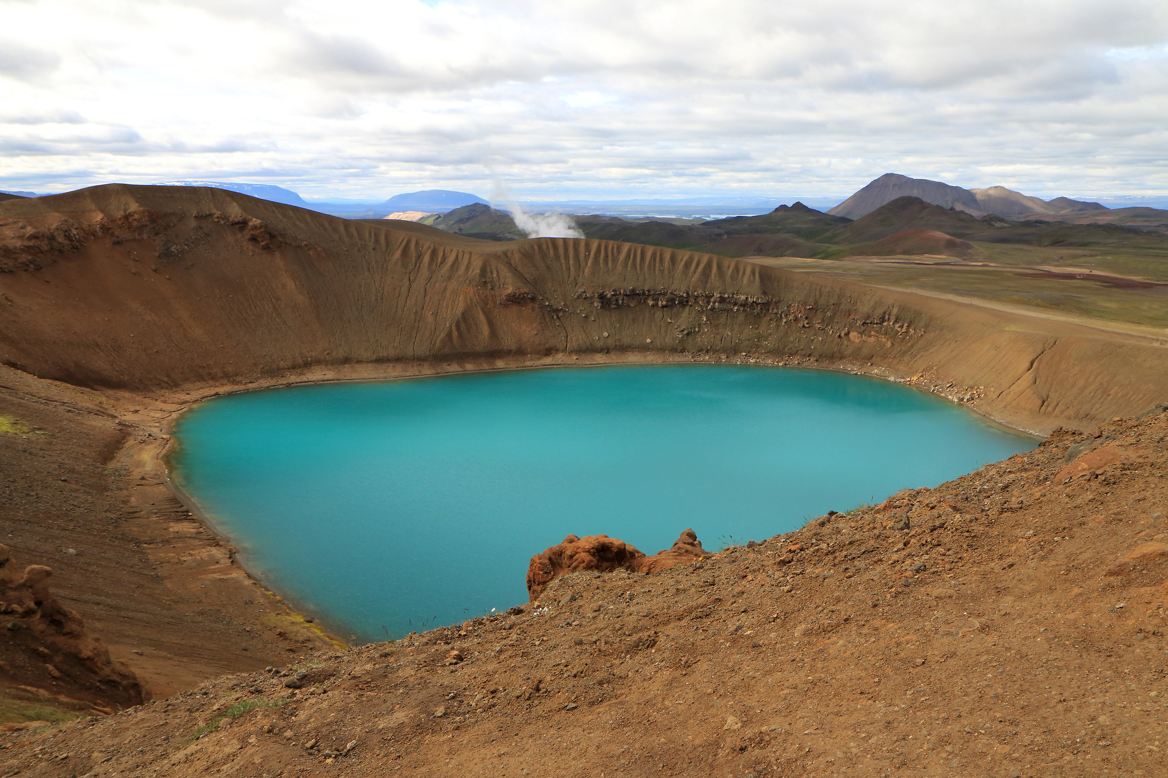 Krafla - the crater at rest